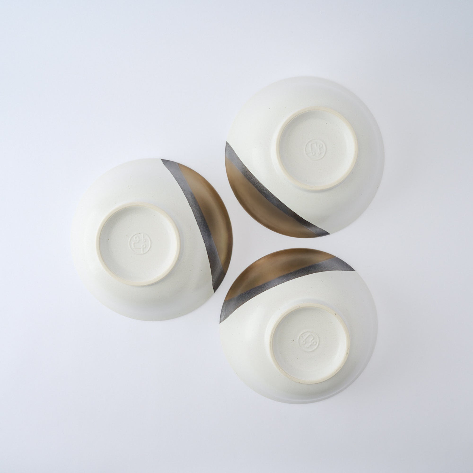 Bronze Luster with Matte Cream Ramen Bowl 8.9 IN