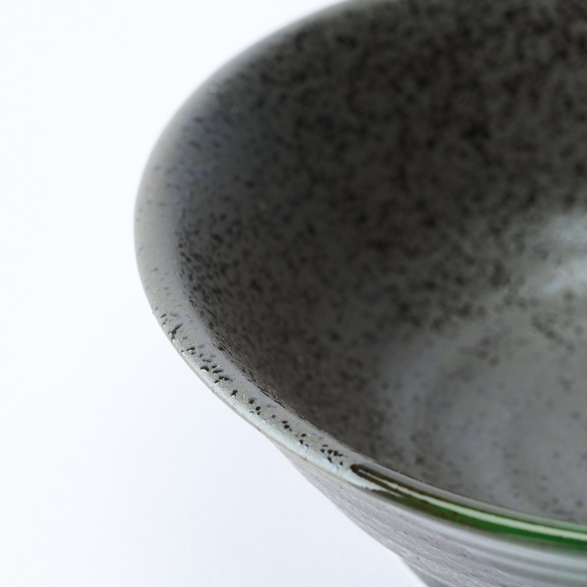 Cuenco Tonsui Negro y Verde