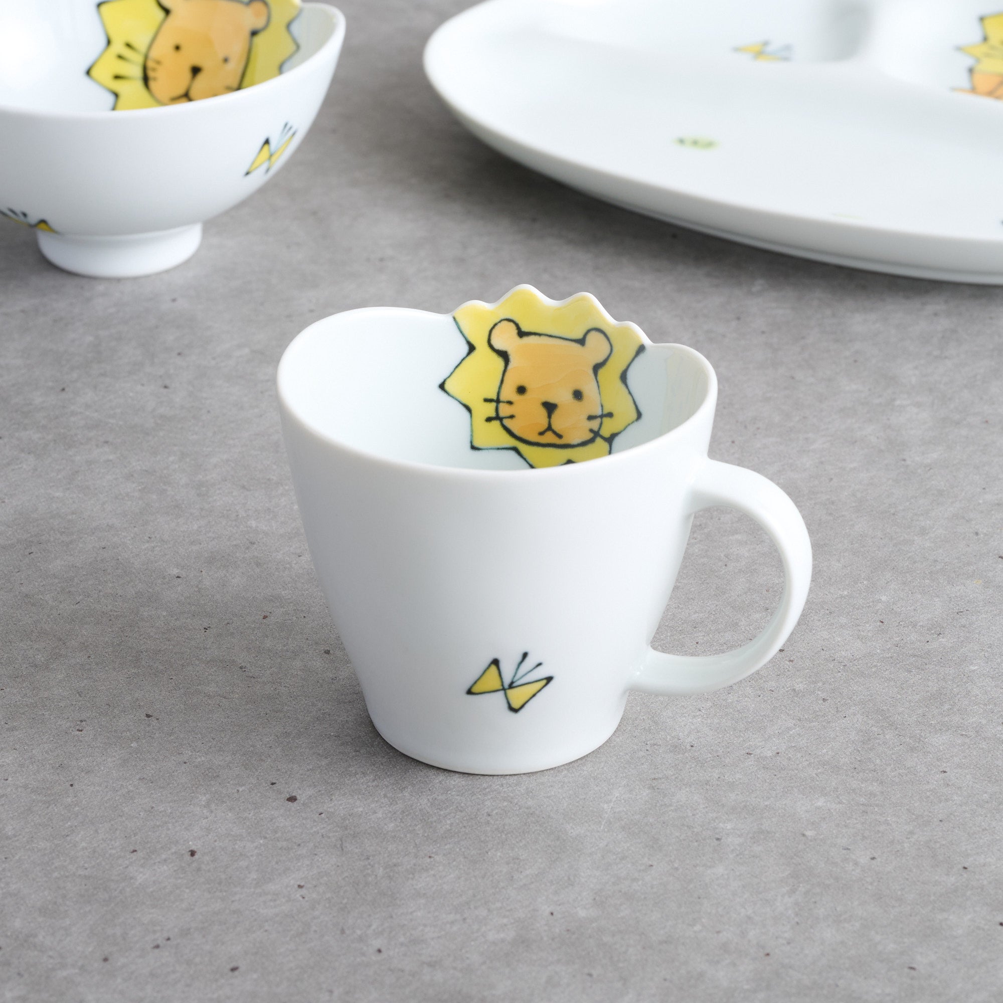 Tasse à vagues de chat