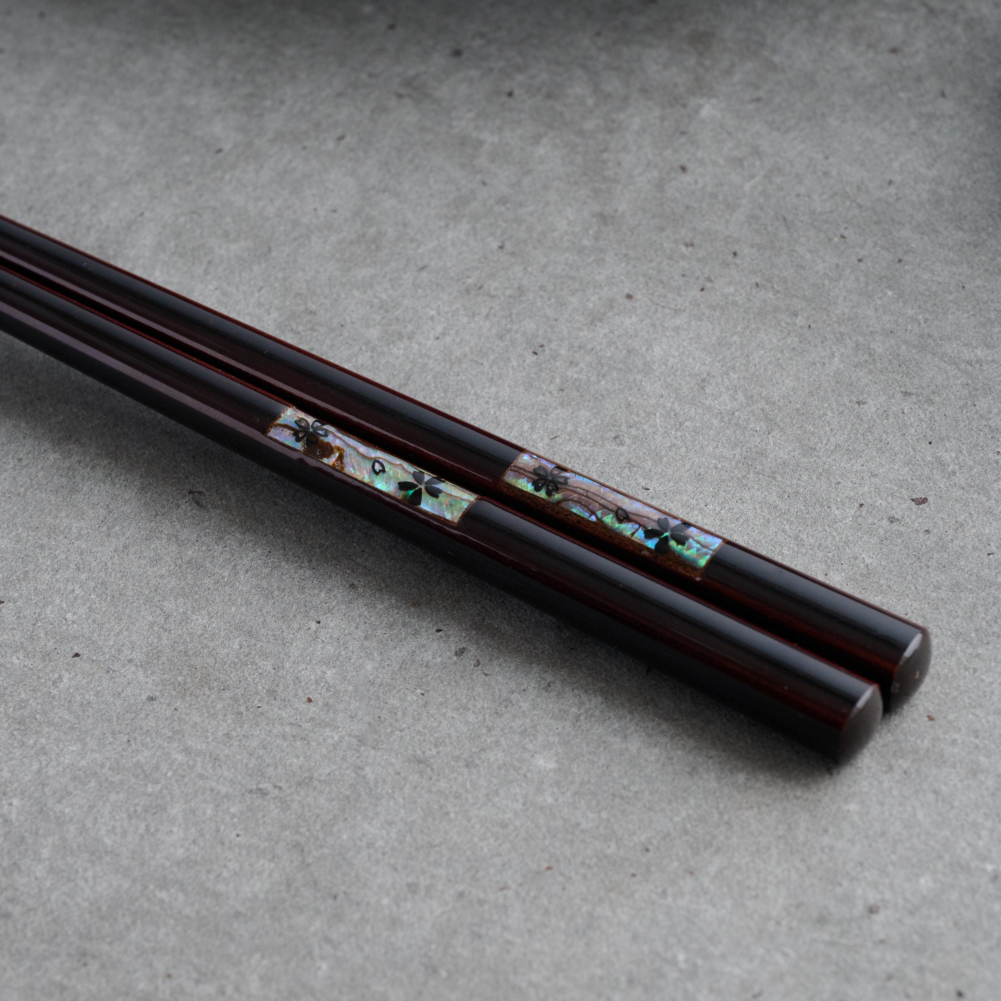 Blooming Sakura Shell Inlay Chopsticks Pair Set