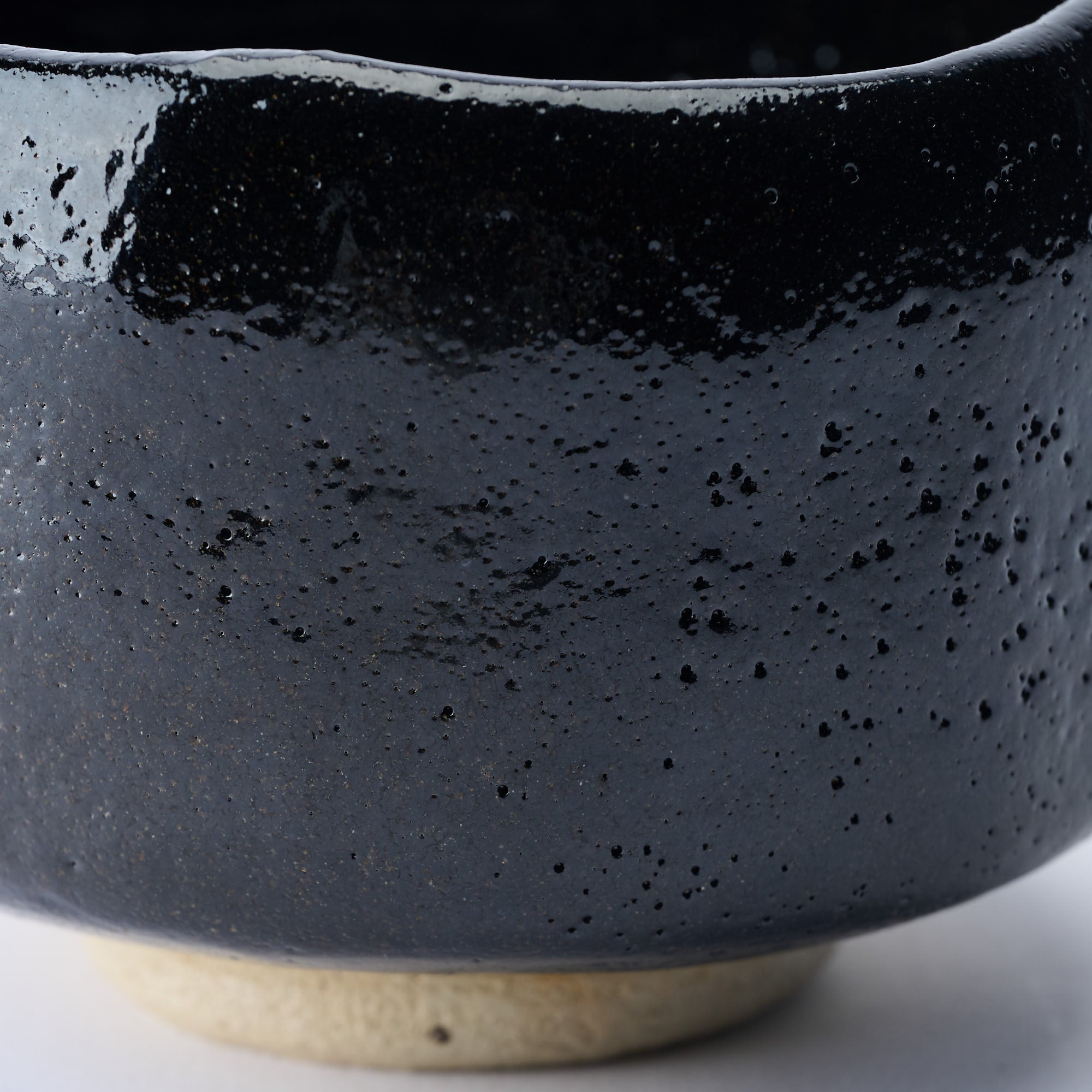 Black Raku Matcha Bowl