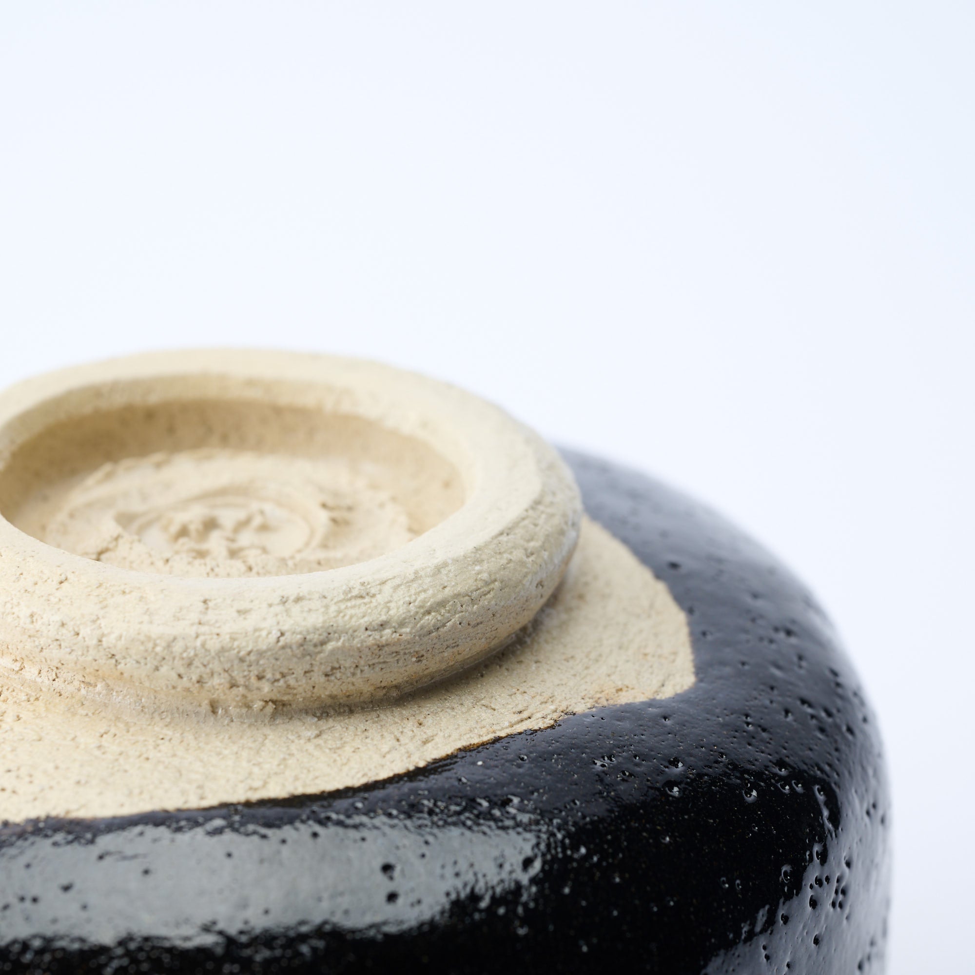 Black Raku Matcha Bowl