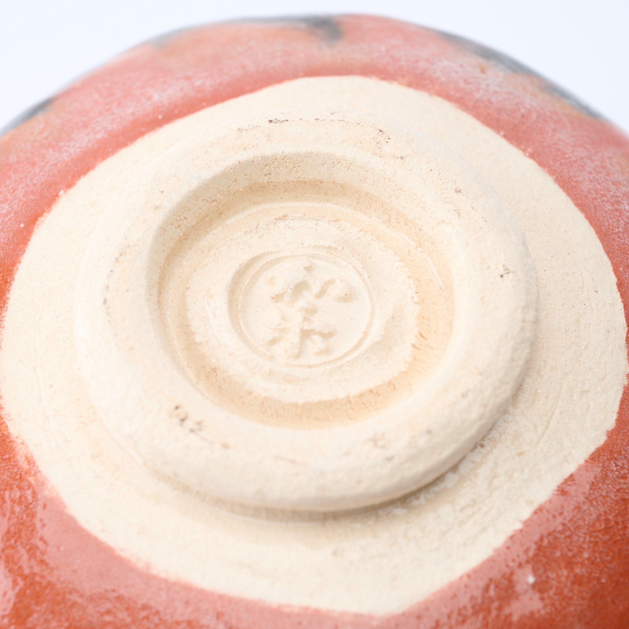 Red Raku Matcha Bowl