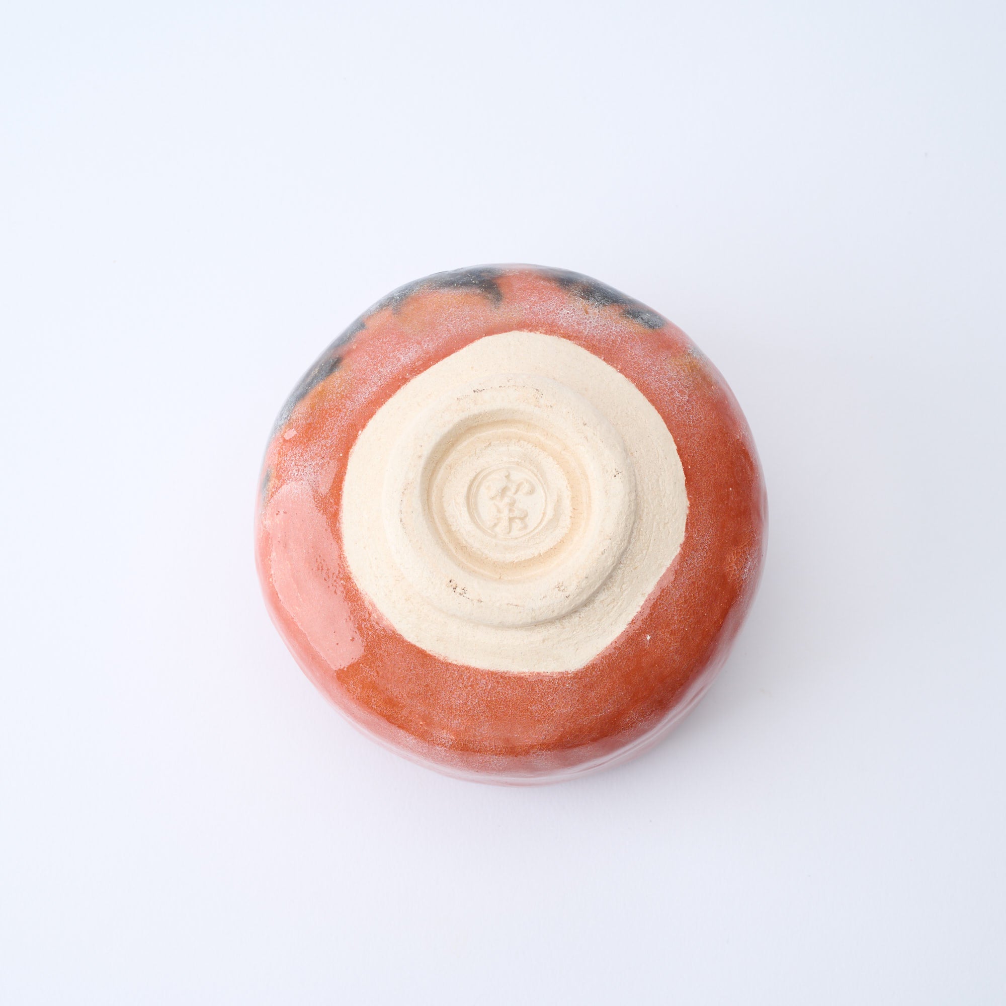 Red Raku Matcha Bowl