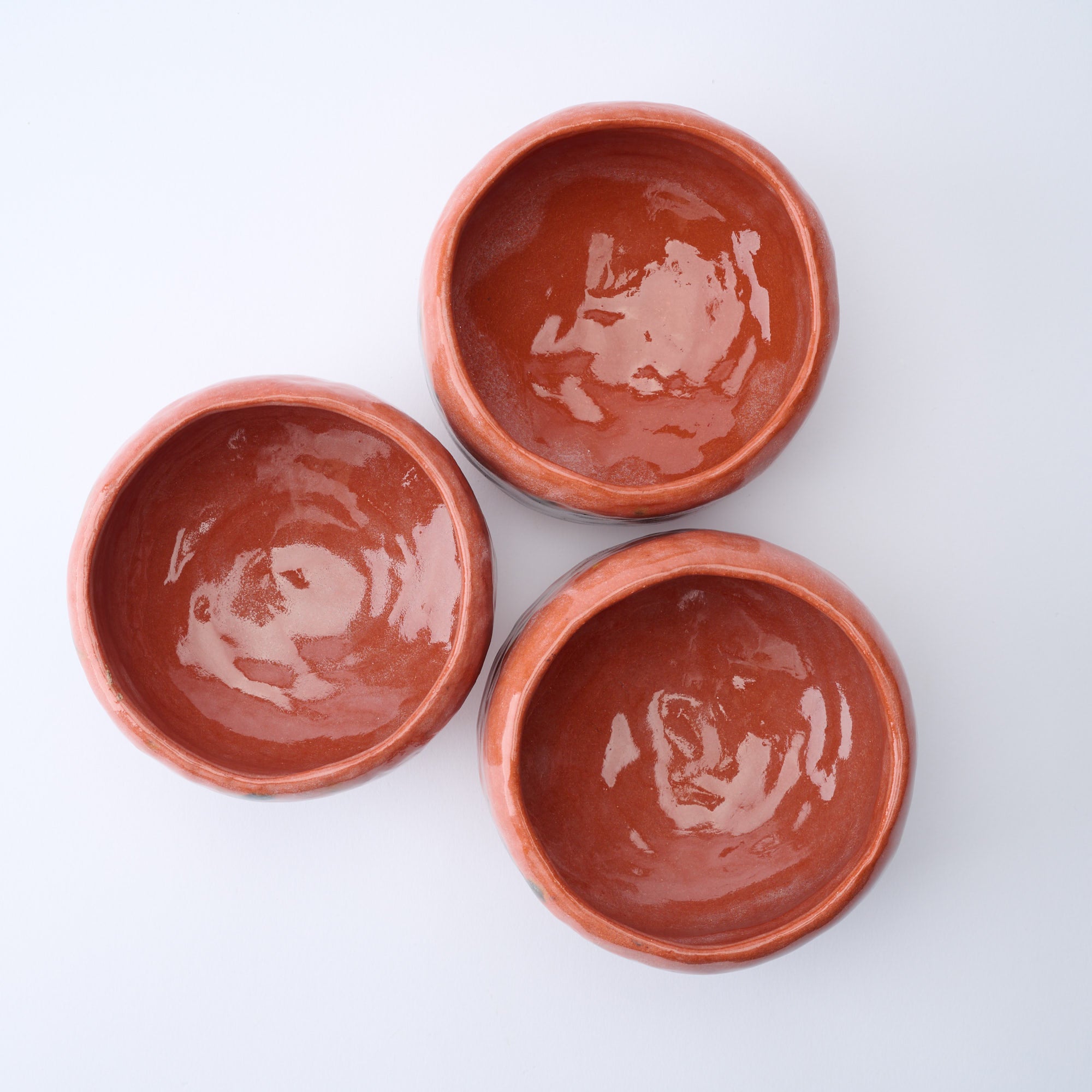 Red Raku Matcha Bowl