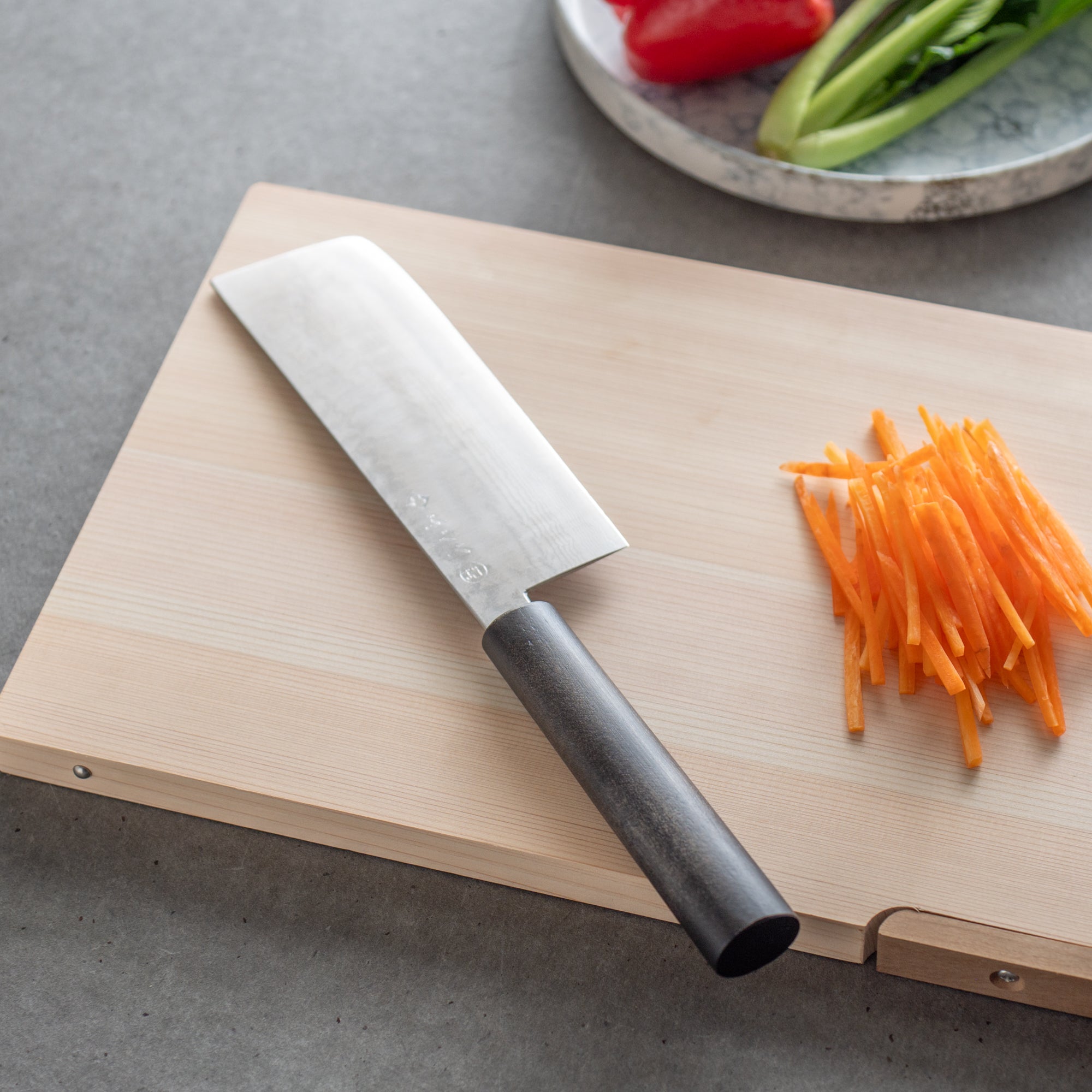 Damascus Nakiri Knife