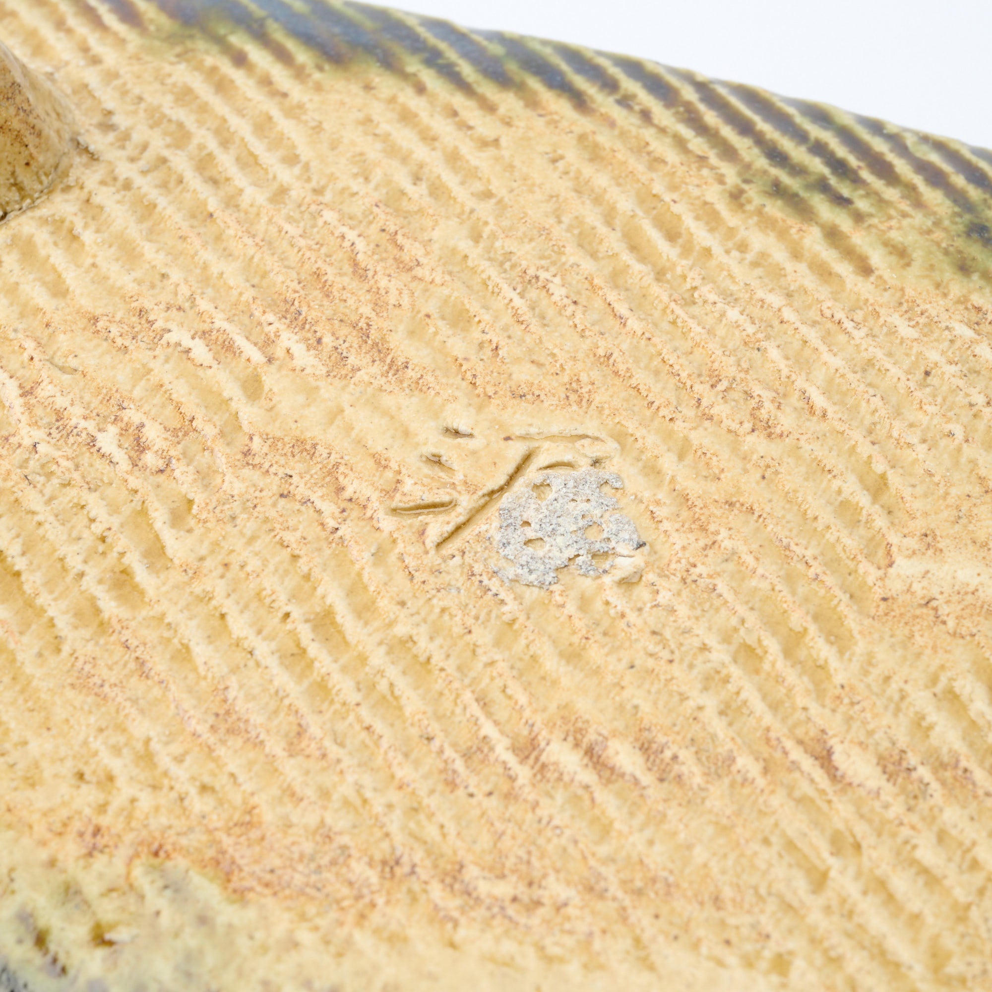 Oribe Footed Rectangular Dinner Plate