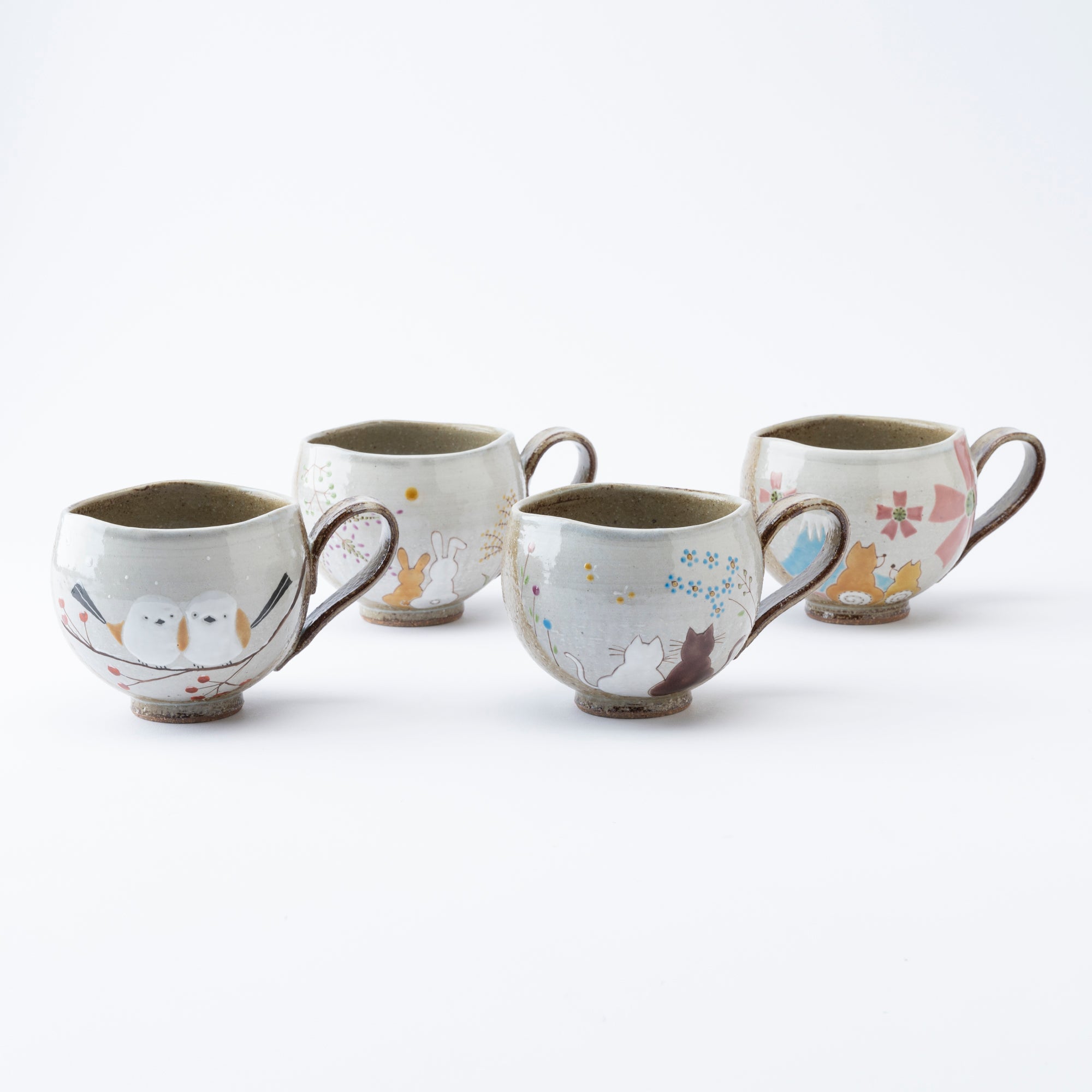 Animals in Sunny Spot Round Mug