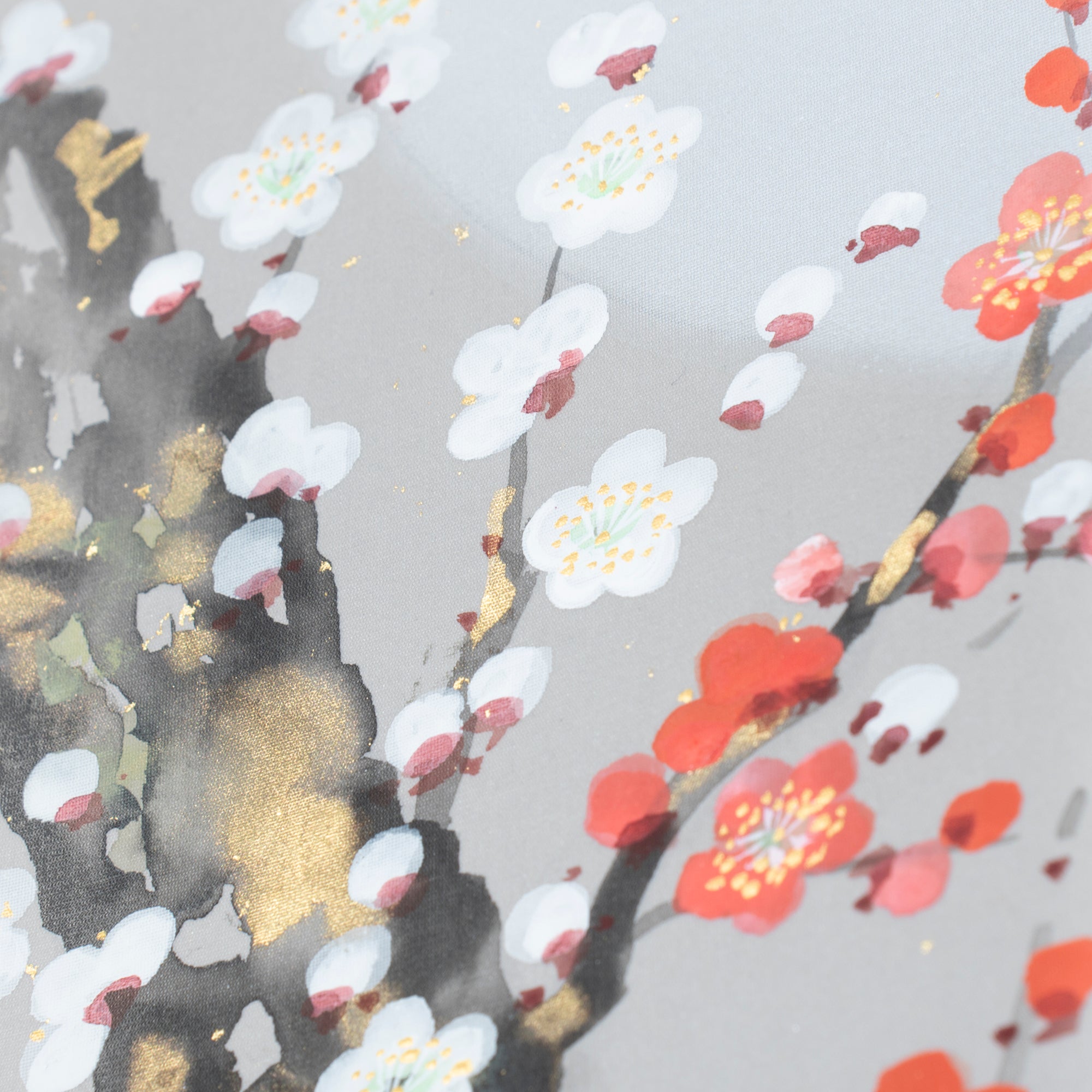 Plum Blossoms Under the Moon Kakejiku Hanging Scroll