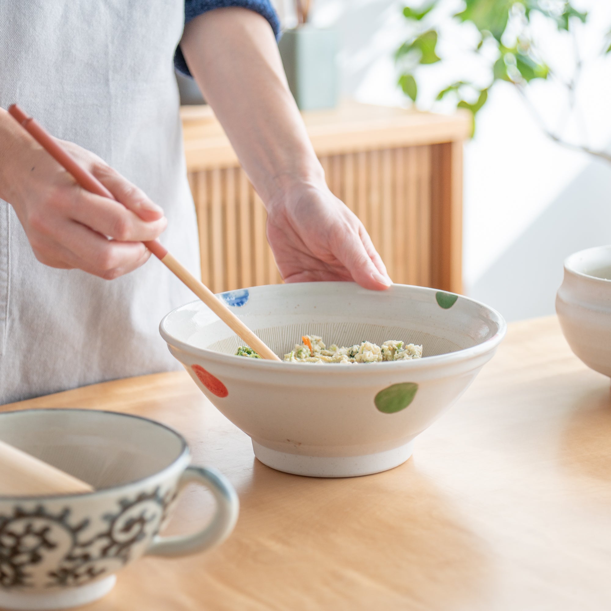 Polka Dot Mortar 8.7 In