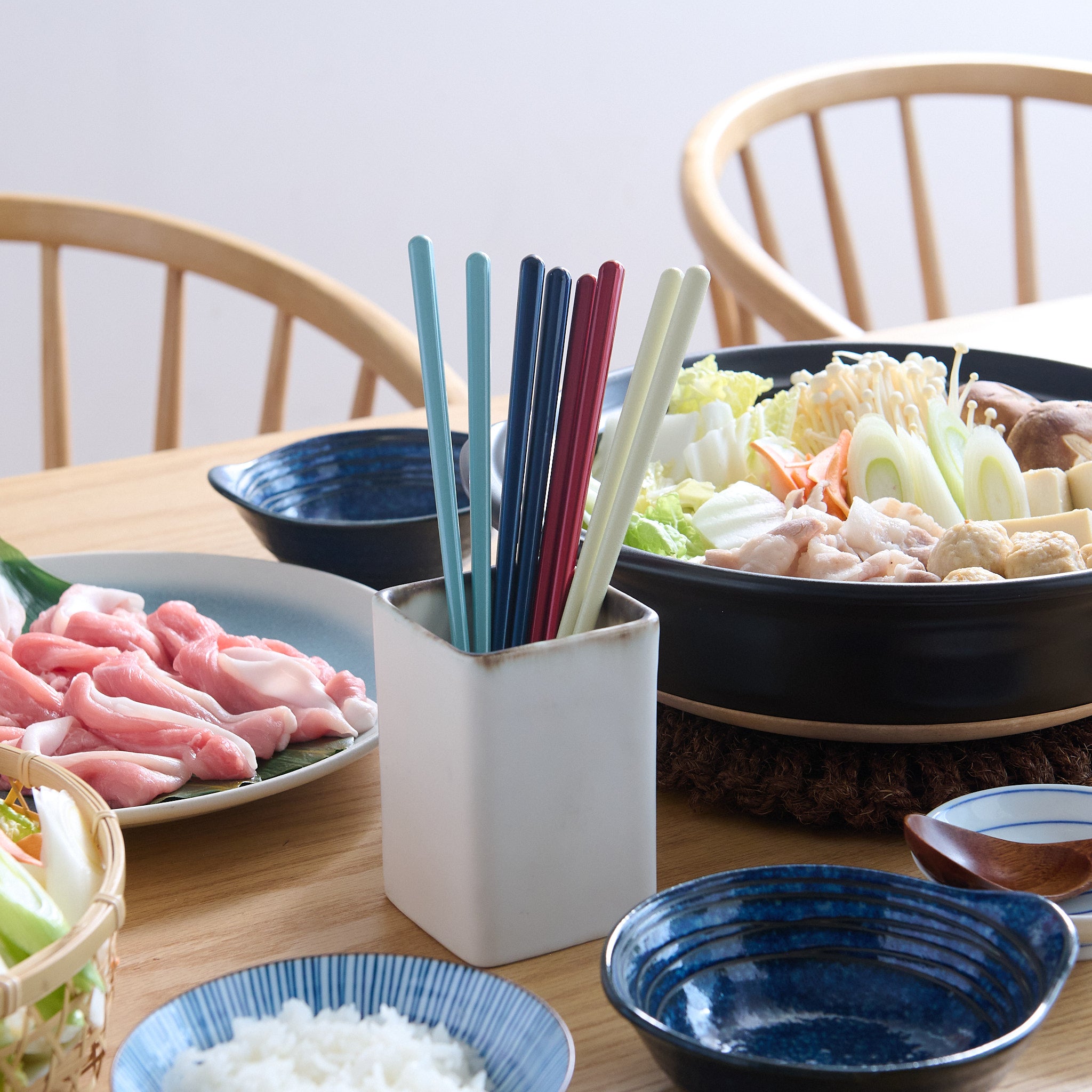 Grooved Tip Non-Slip Chopsticks