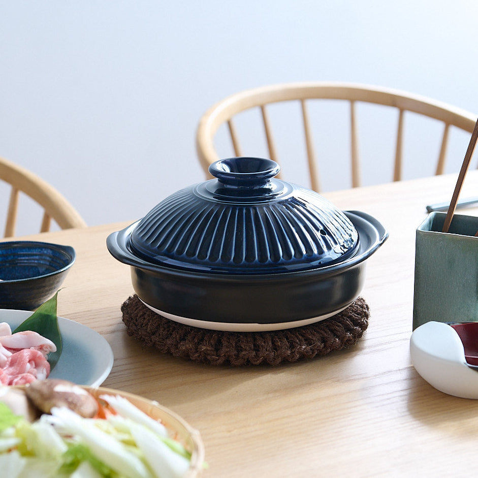 Kikka Donabe Japanese Clay Pot for 2 to 3 People