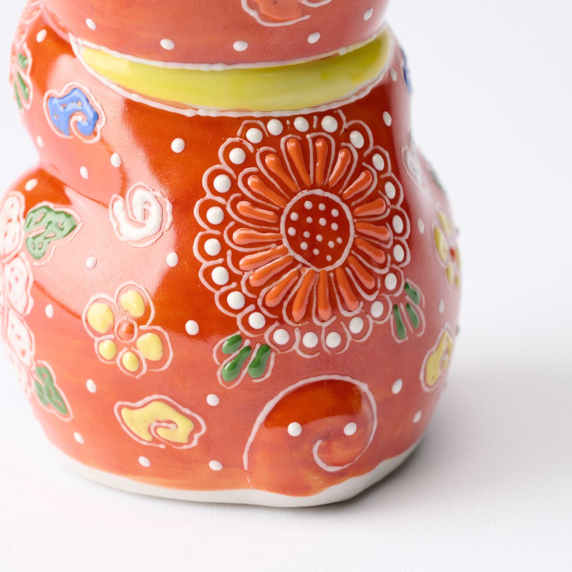 Red Mori Oinori Neko Lucky Cat