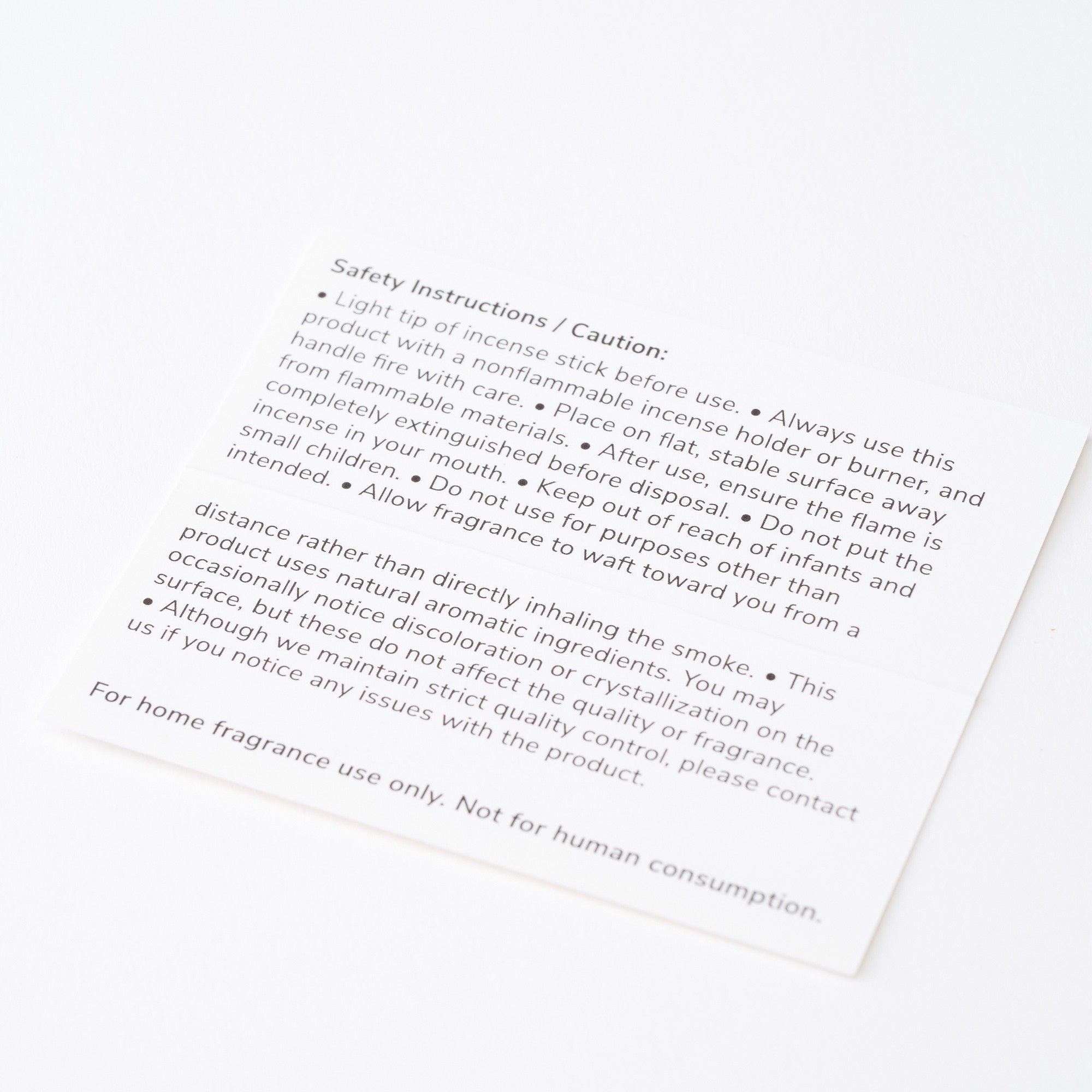 “ma” Awaken Organic Incense Sticks