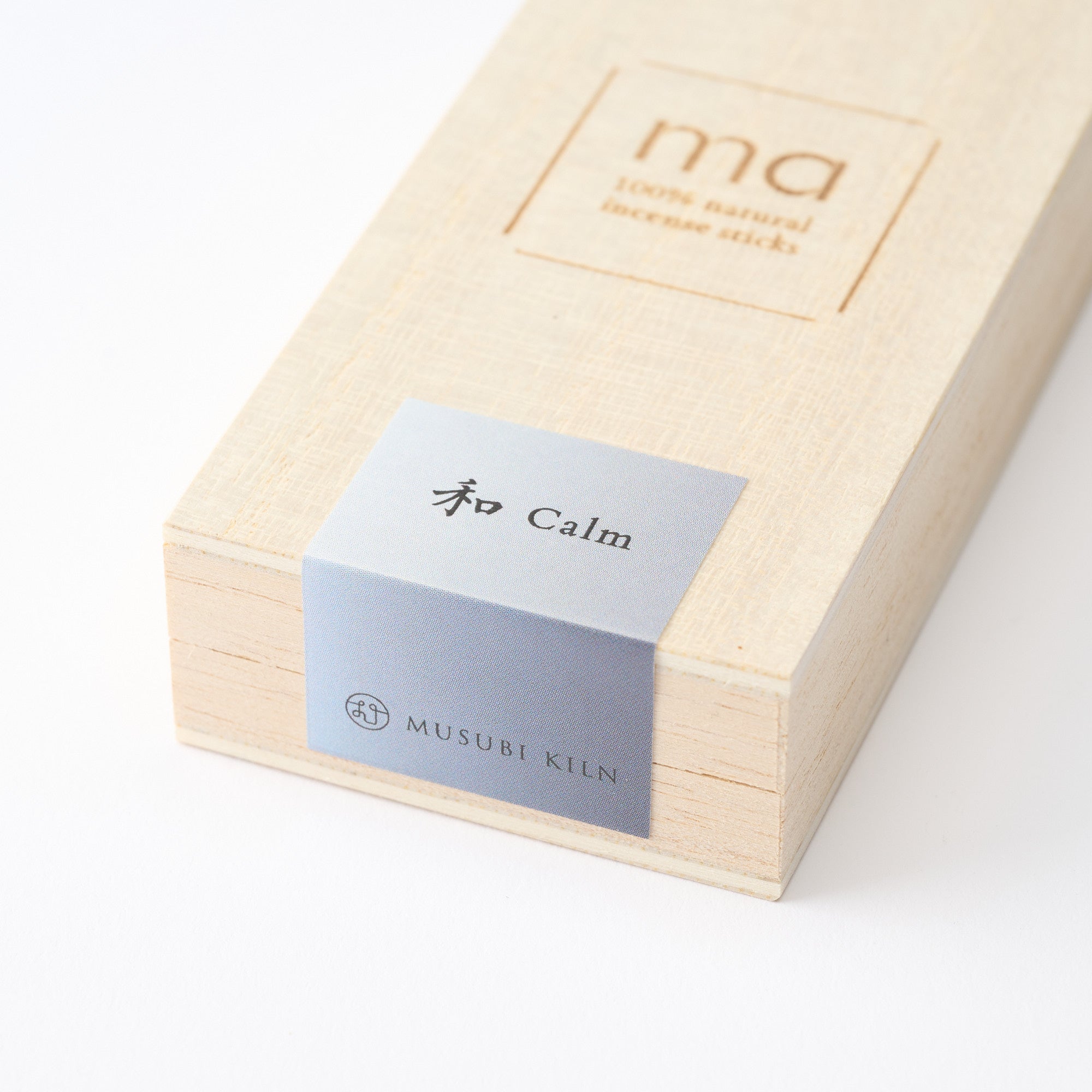 "ma" Calm Organic Incense Sticks