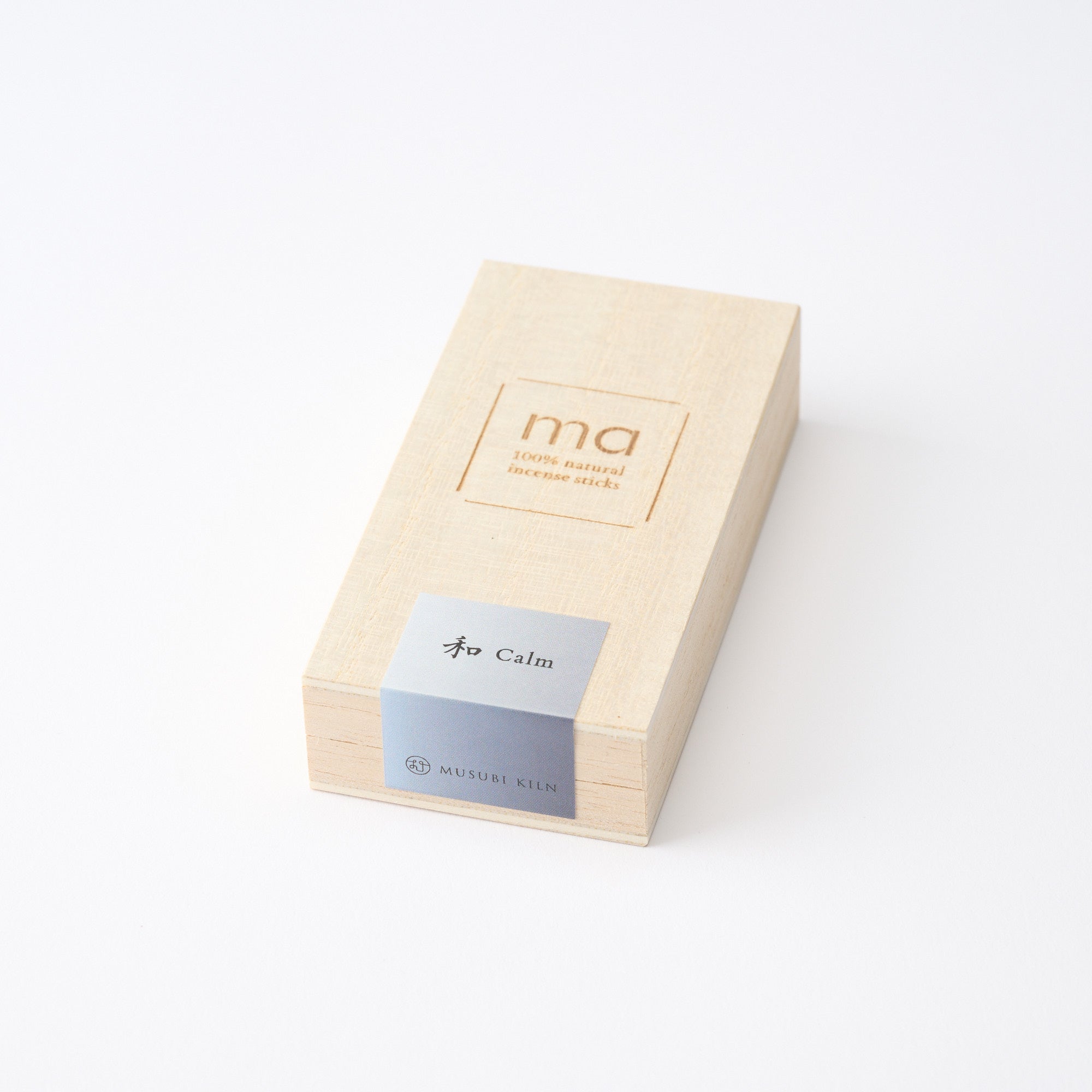 "ma" Calm Organic Incense Sticks