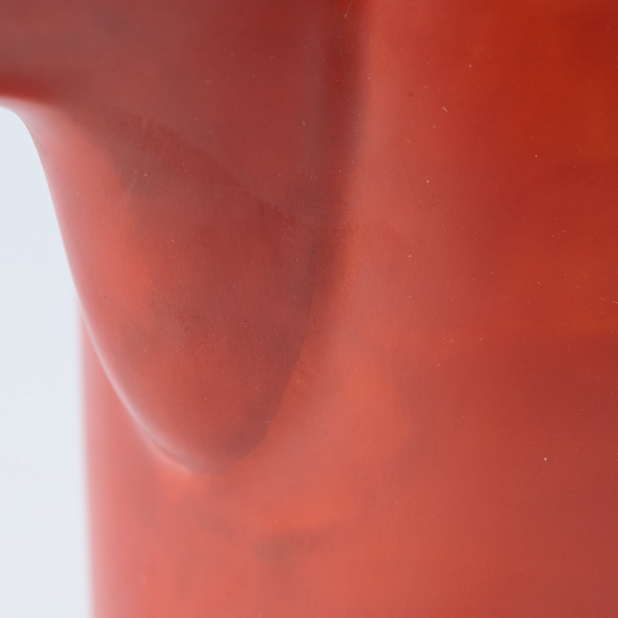 Bengara Red Tall Sake Pot