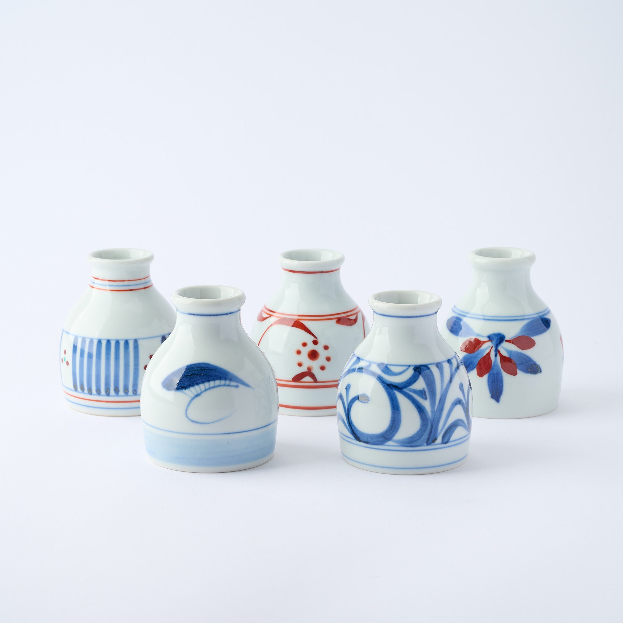 Botella de salsa con estampado tradicional de 5.1 fl oz