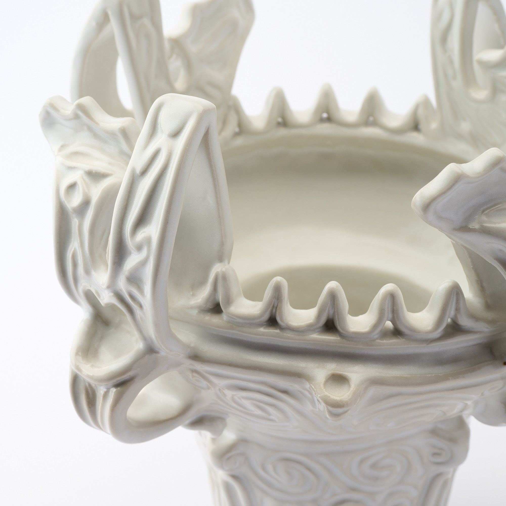 Homura White Jomon Flame Vessel