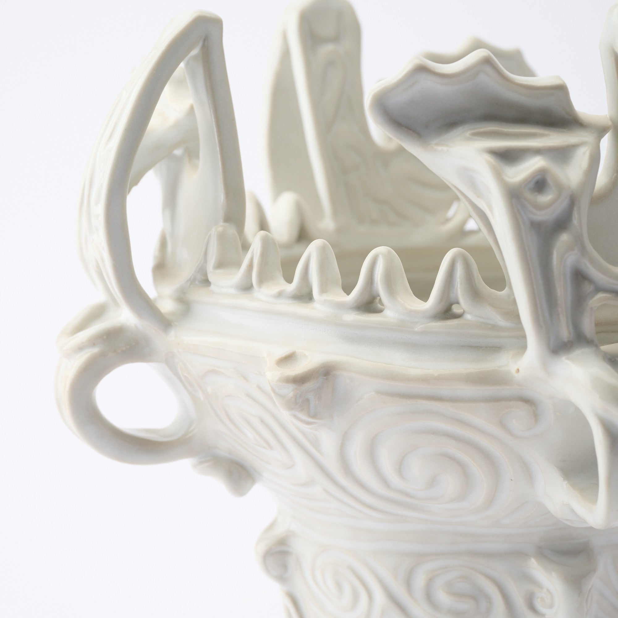 Homura White Jomon Flame Vessel