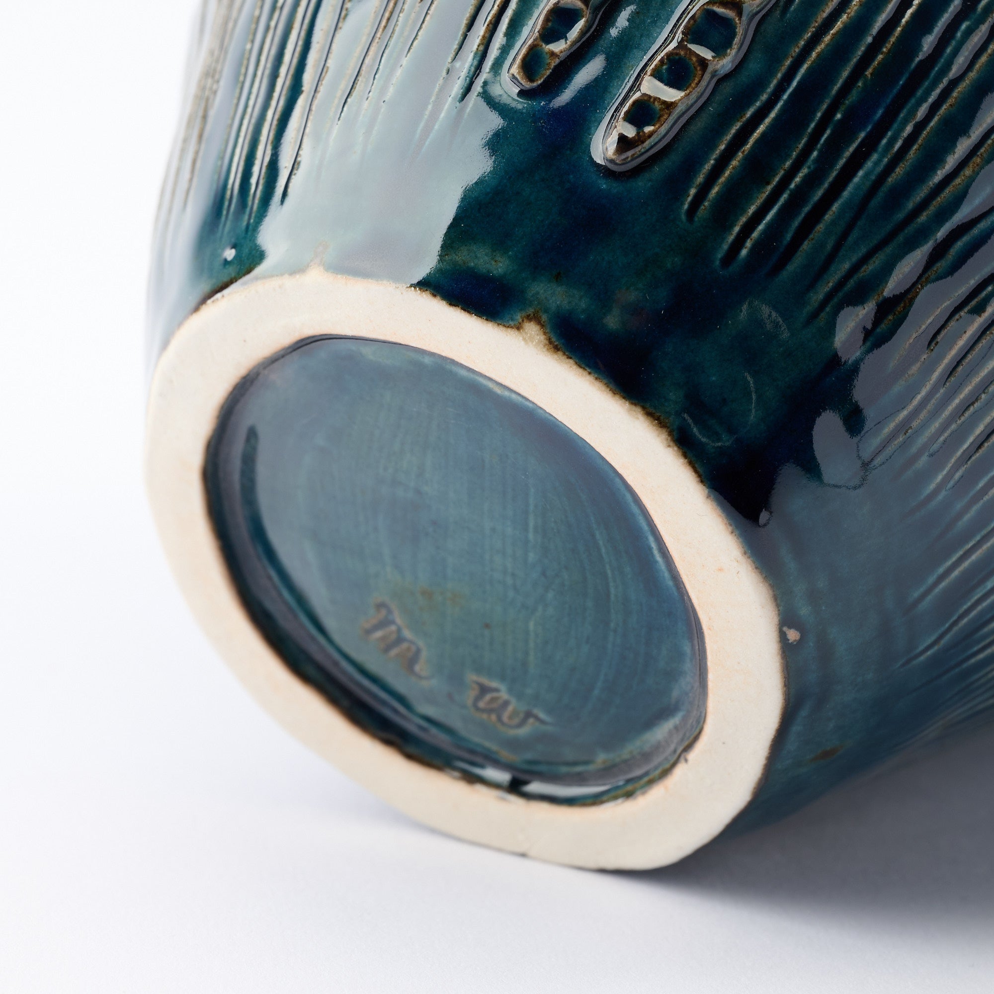 Suien Blue Jomon Cachepot