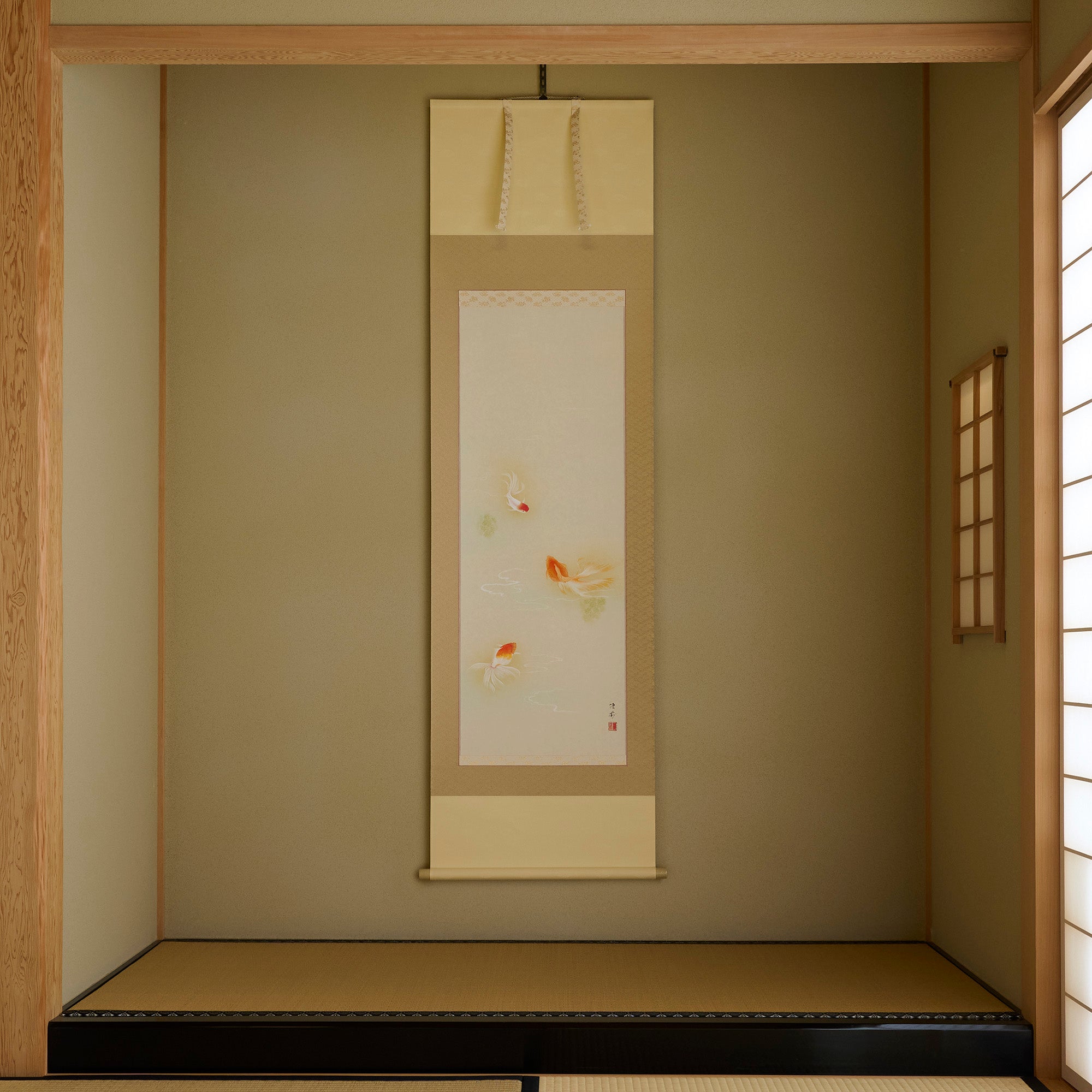 Goldfisch-Kakejiku-Hängerolle