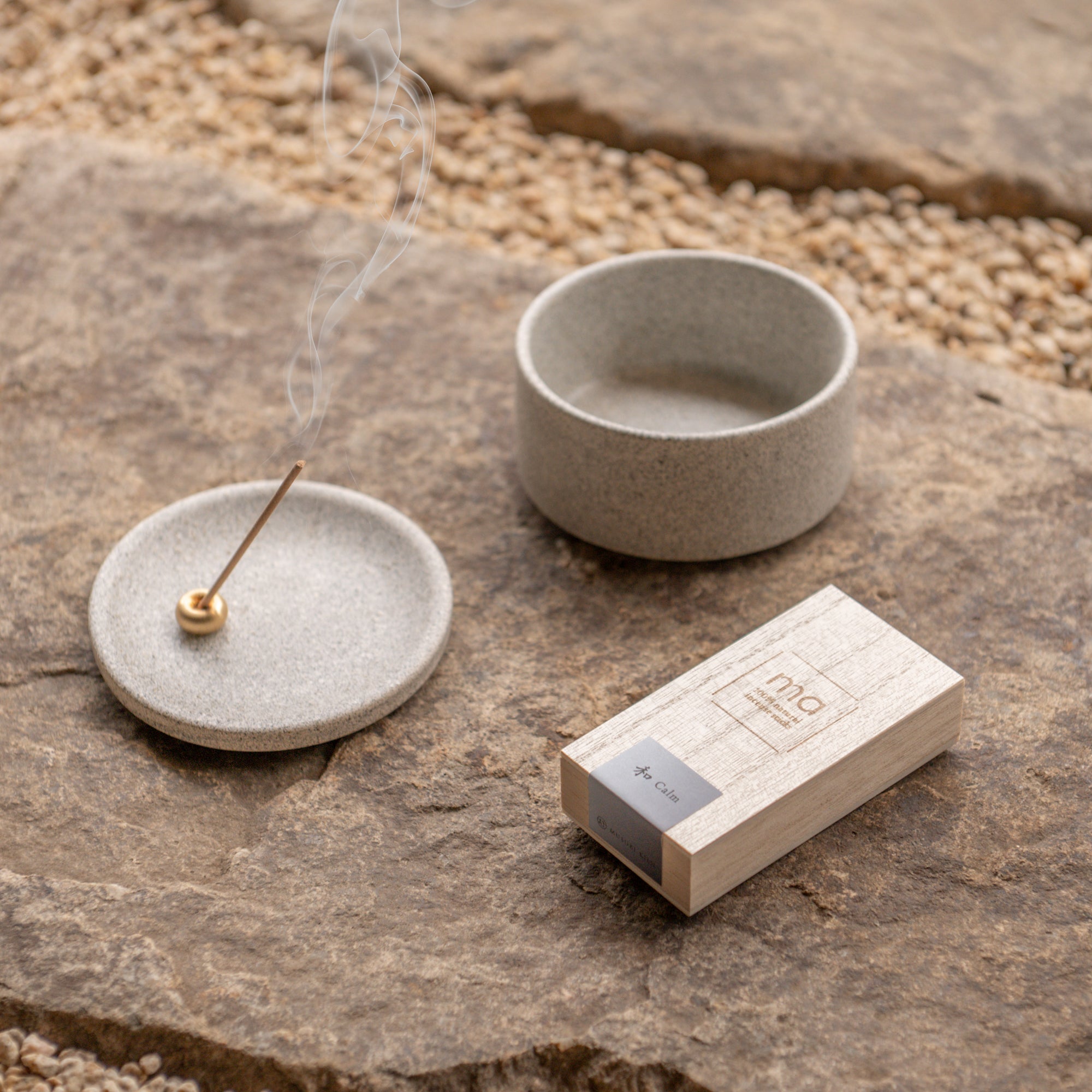 "ma" Calm Organic Incense Sticks