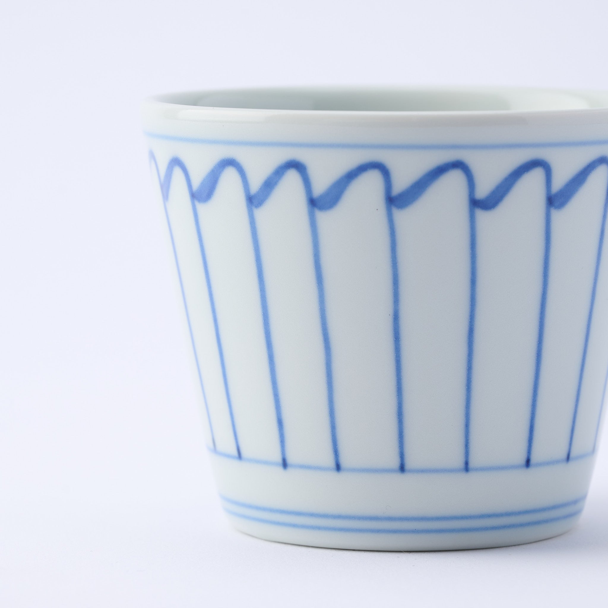 Taza de soba choko con estampado tradicional