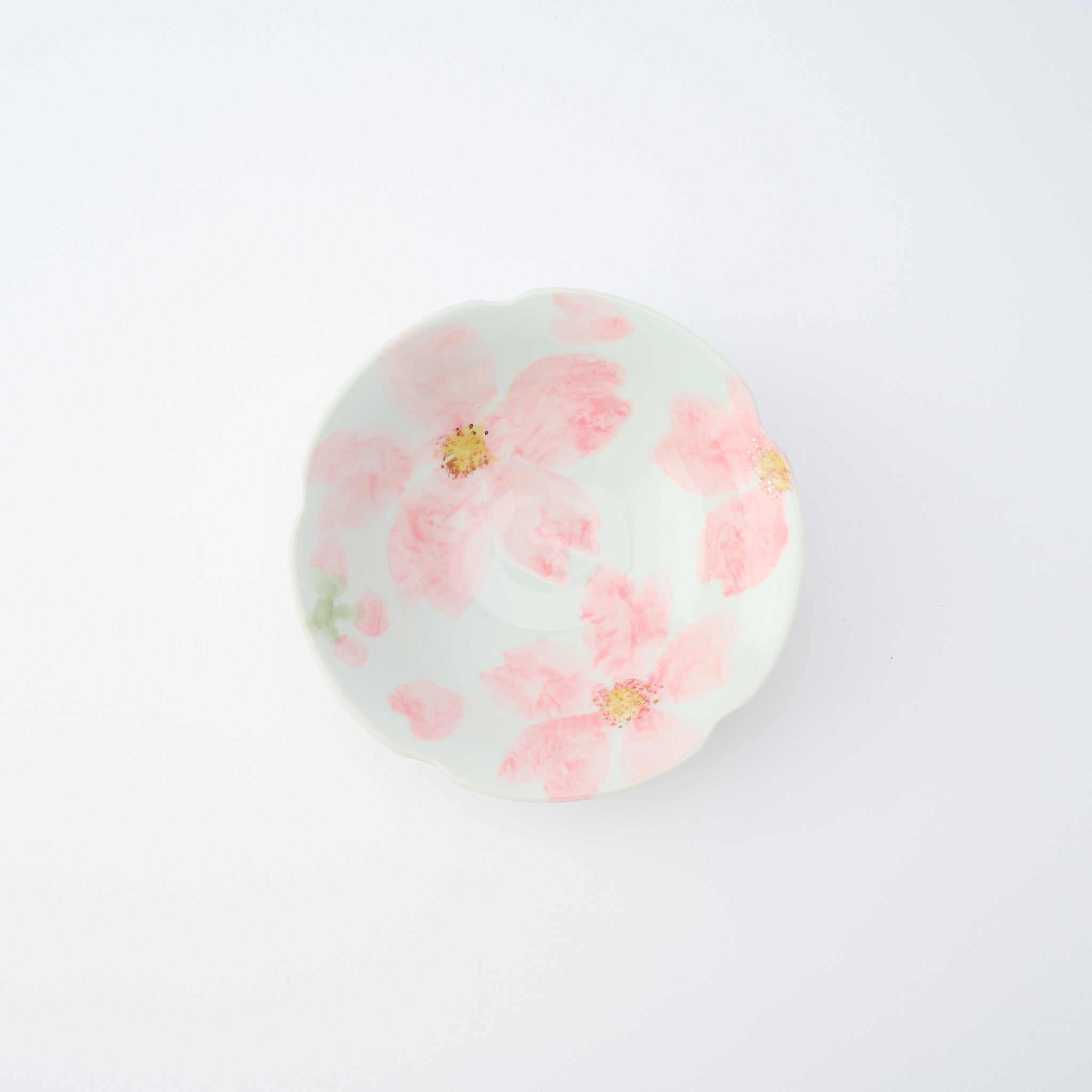 Blossoming Sakura Flower-Shaped Medium Bowl