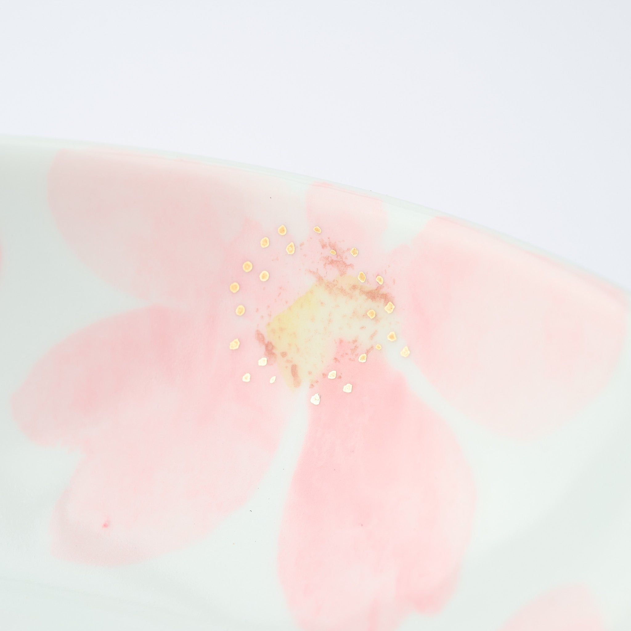 Blossoming Sakura Oval Large Bowl