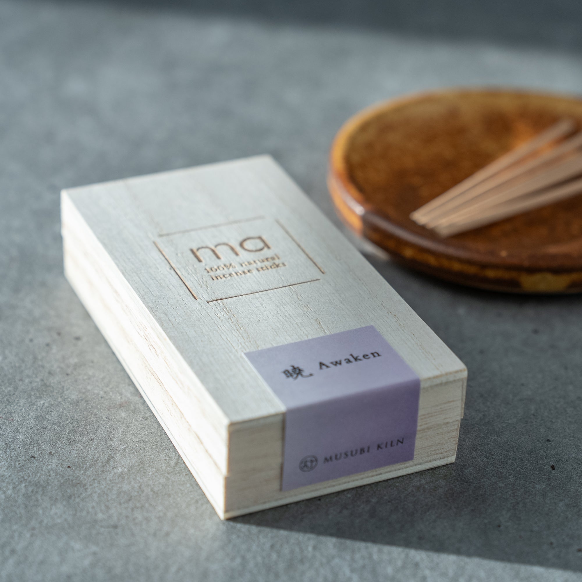 “ma” Awaken Organic Incense Sticks