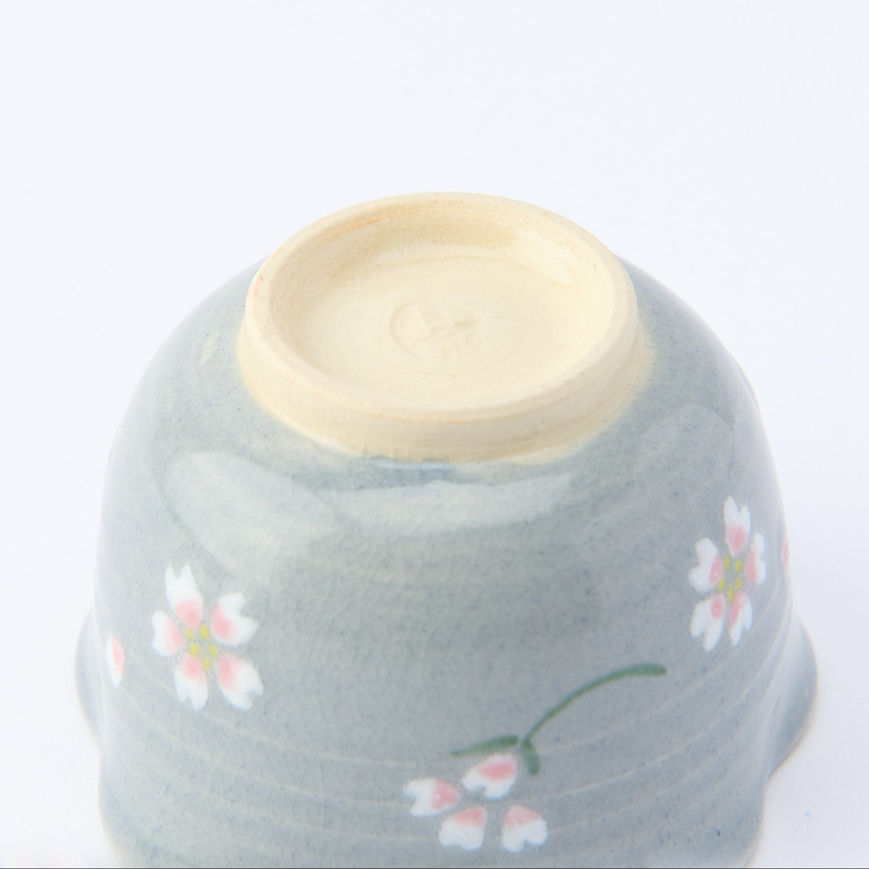 Floating Sakura Japanese Teacup