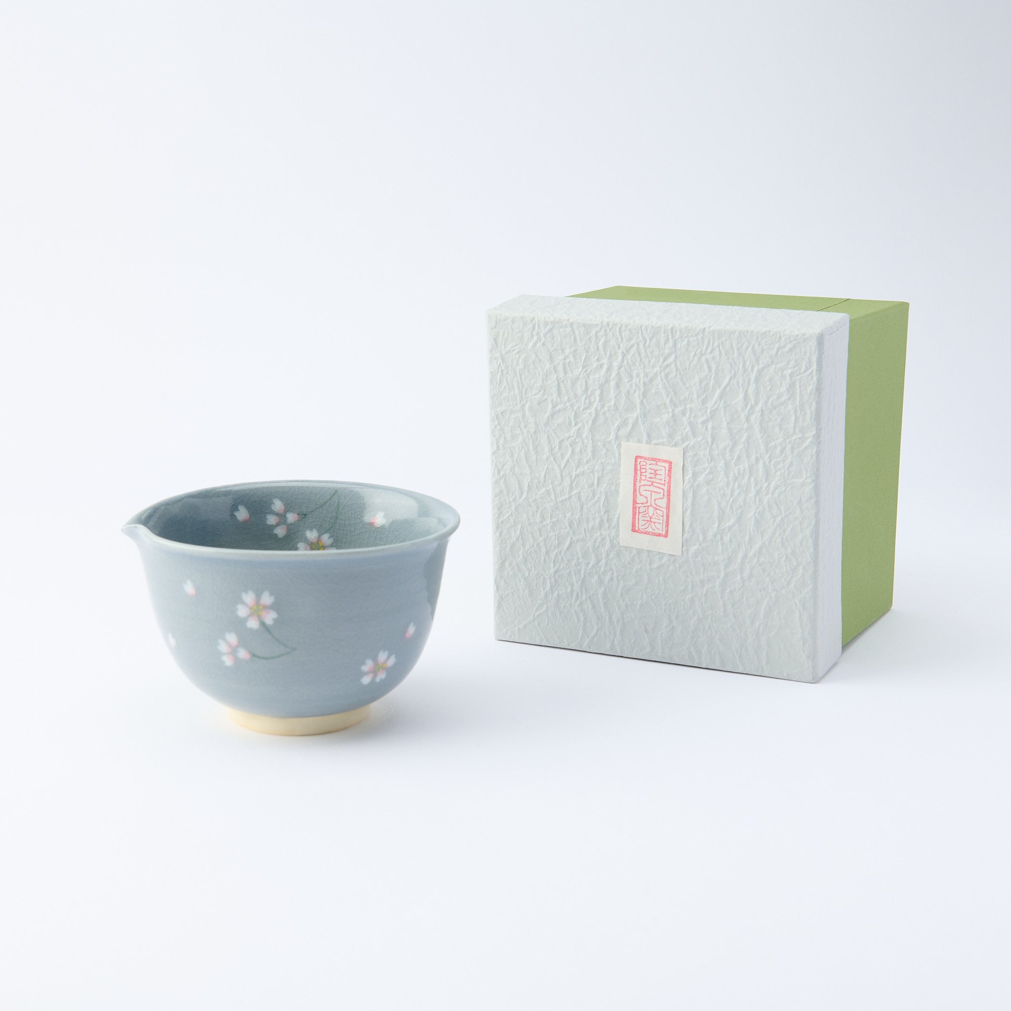 Floating Sakura Matcha Bowl