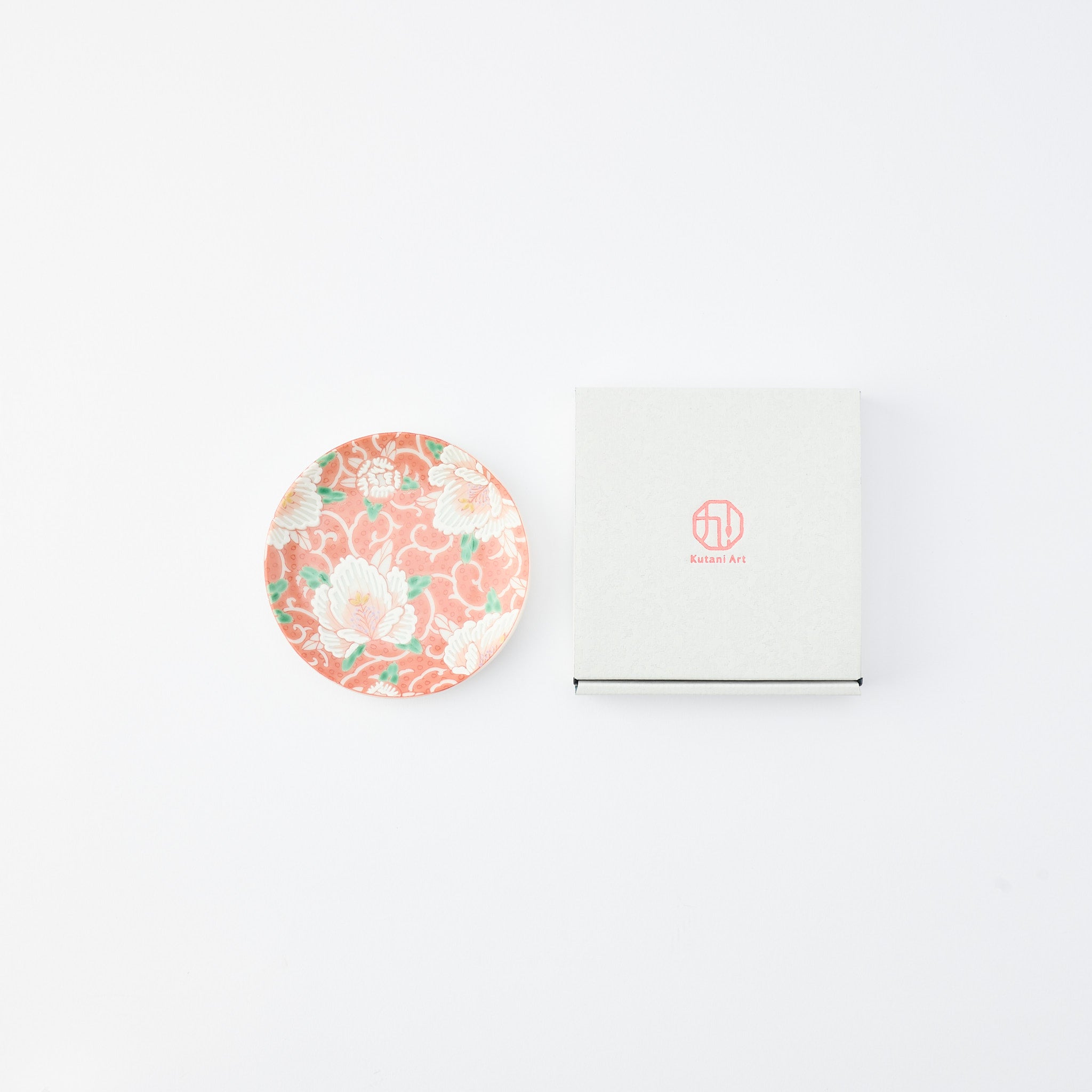 Kutani Art Blumen-Soßenteller
