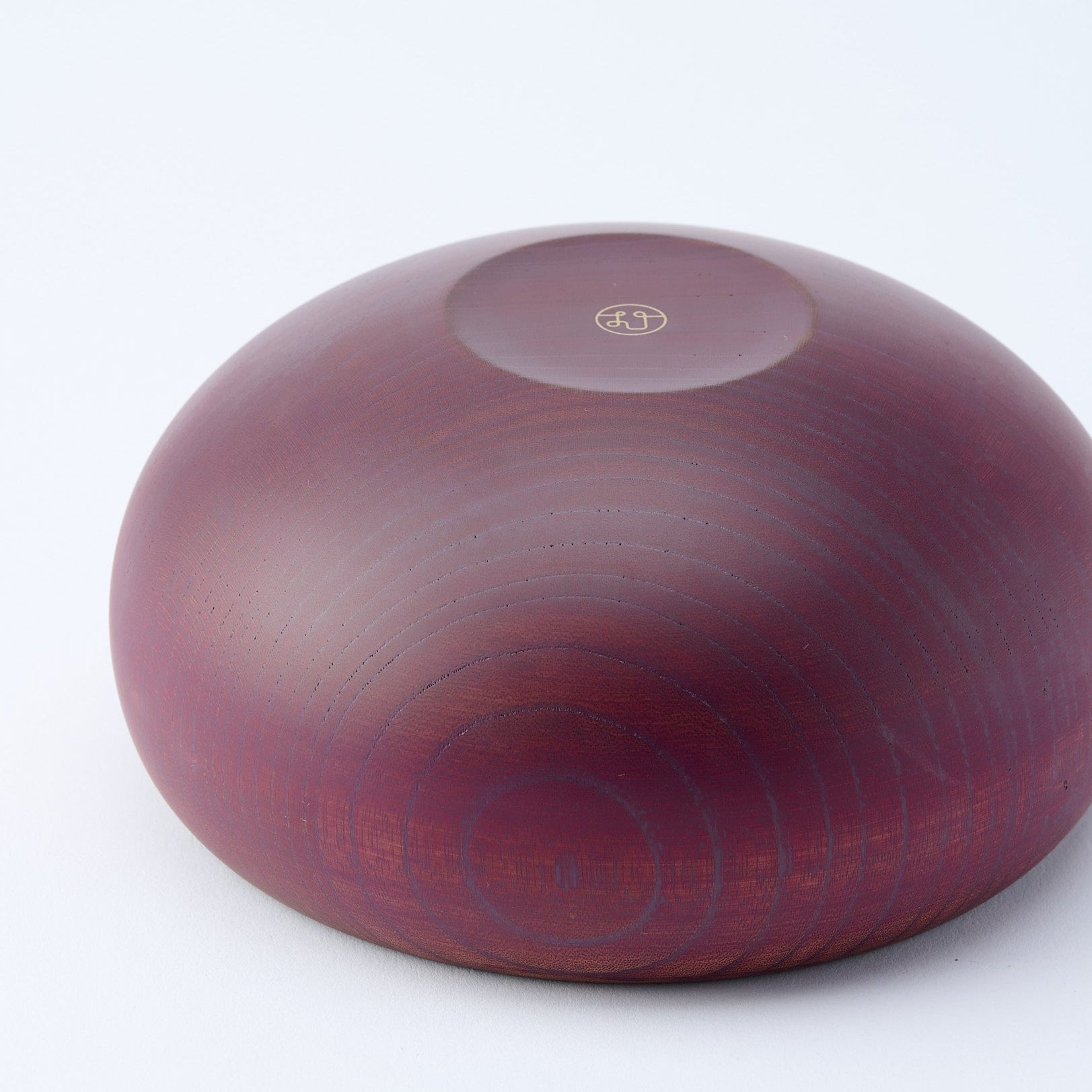 Purple Matte Wipe-lacquer Finish Oryoki Bowl Set