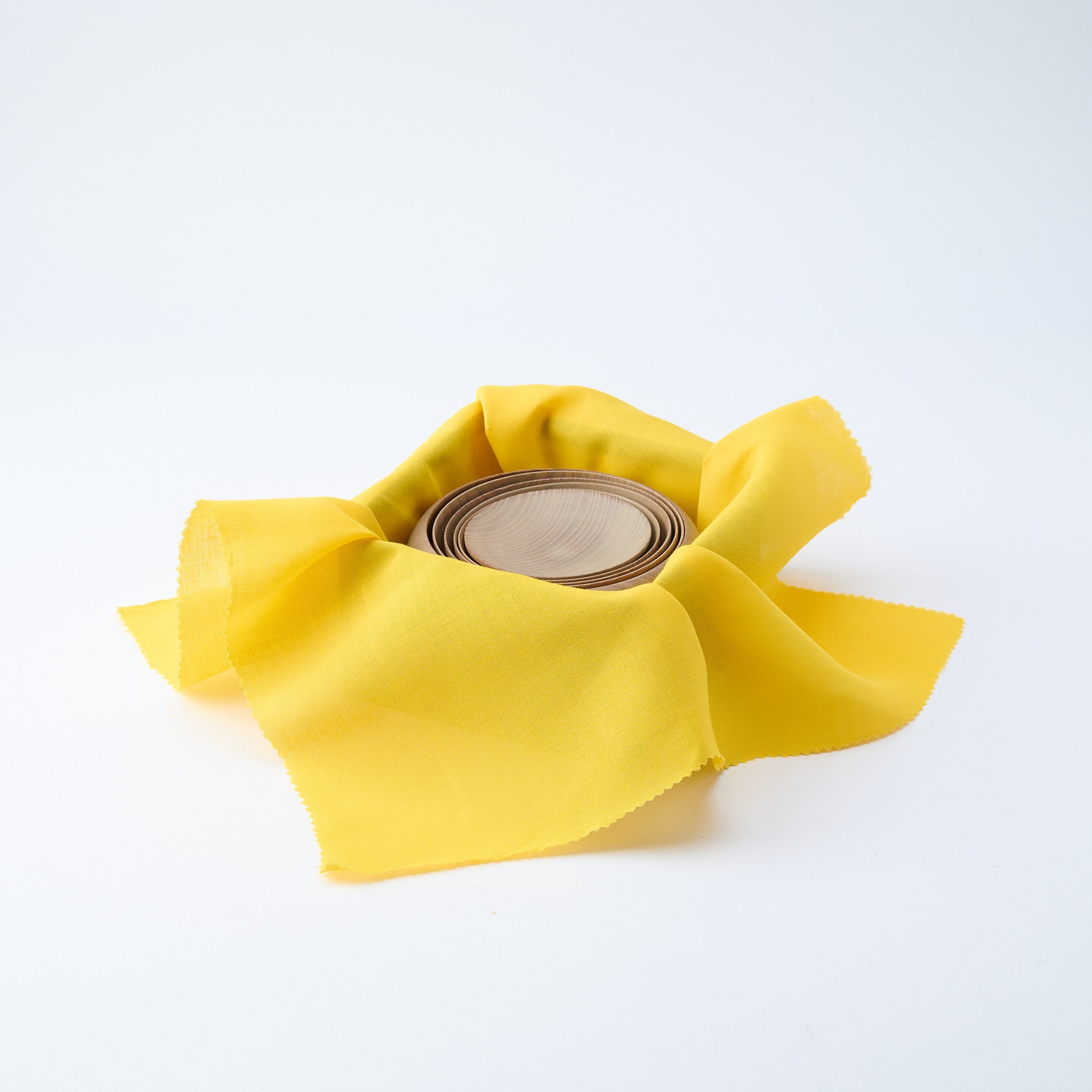 White Matte Wipe-Lacquer Finish Oryoki Bowl Set