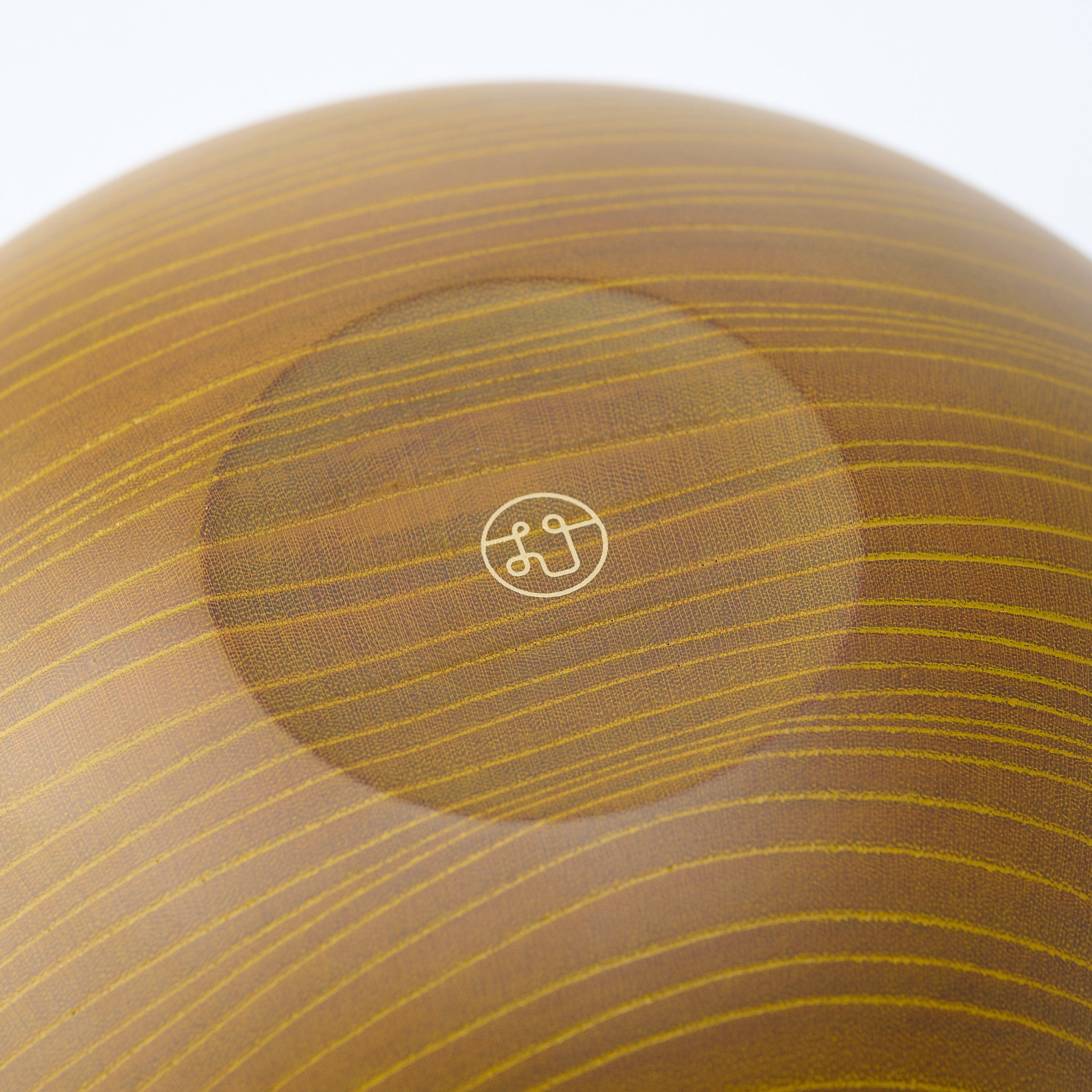 Yellow Matte Wipe-Lacquer Finish Oryoki Bowl Set