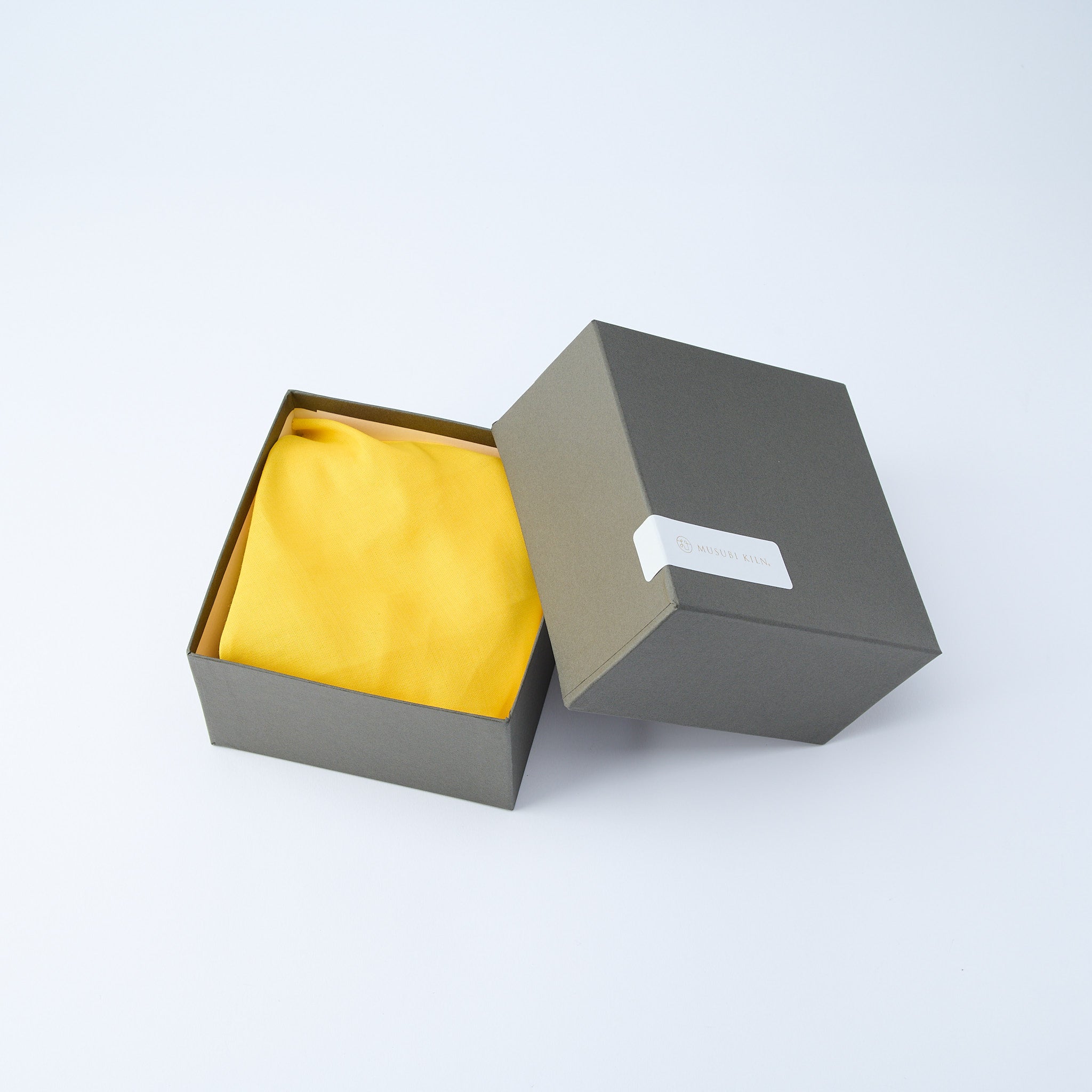 Yellow Matte Wipe-Lacquer Finish Oryoki Bowl Set