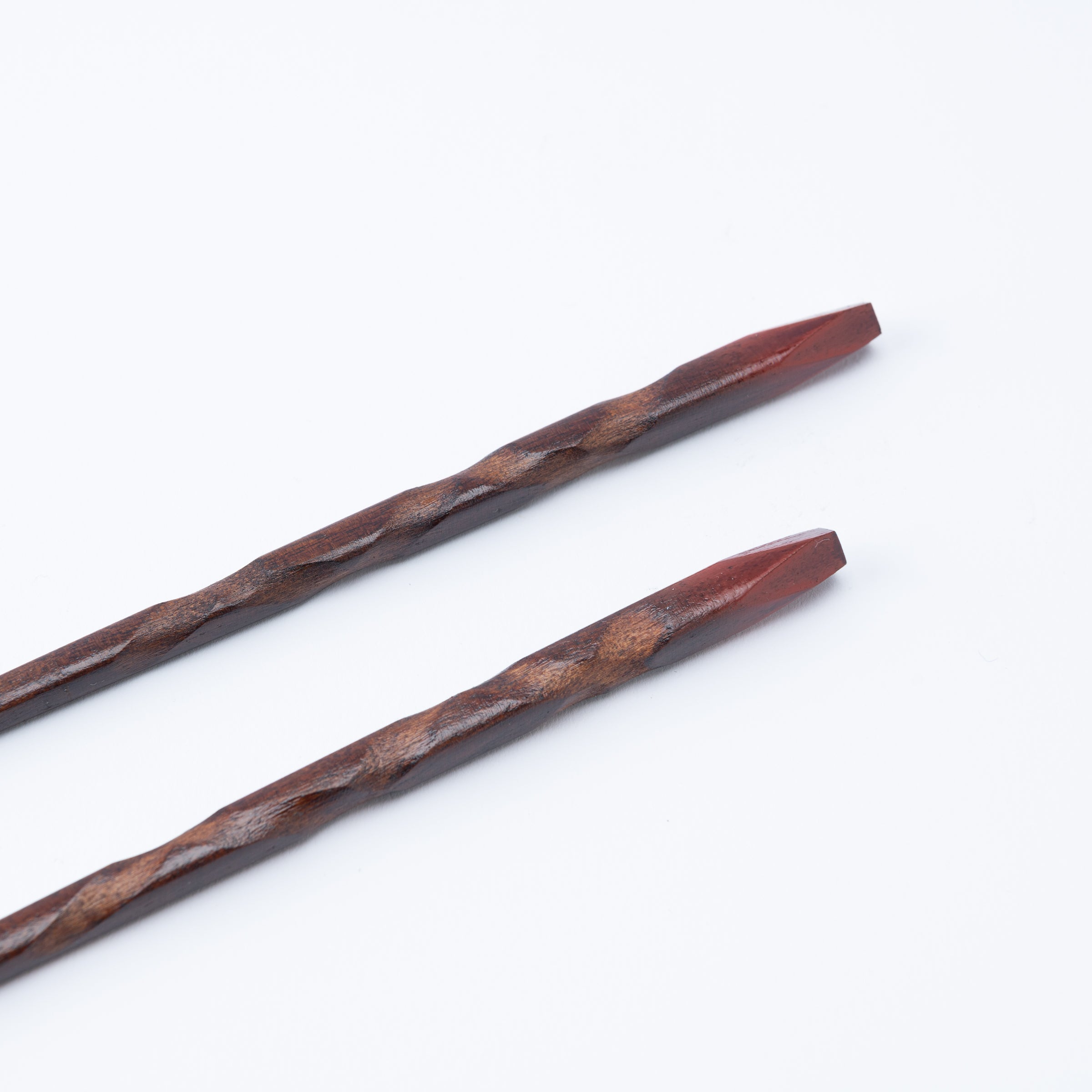 Spiral Carving Wood Grain Chopsticks