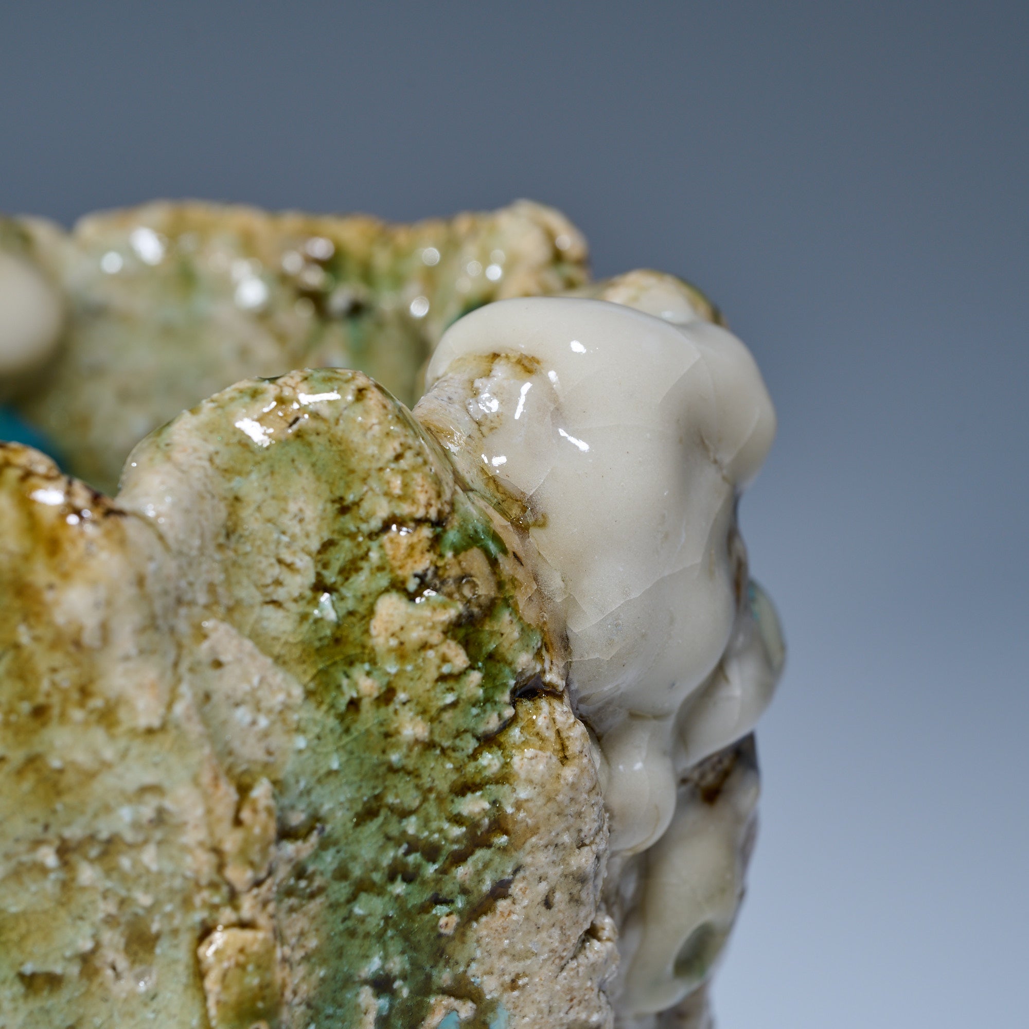 Oribe Pearled Cliff Matcha Schale