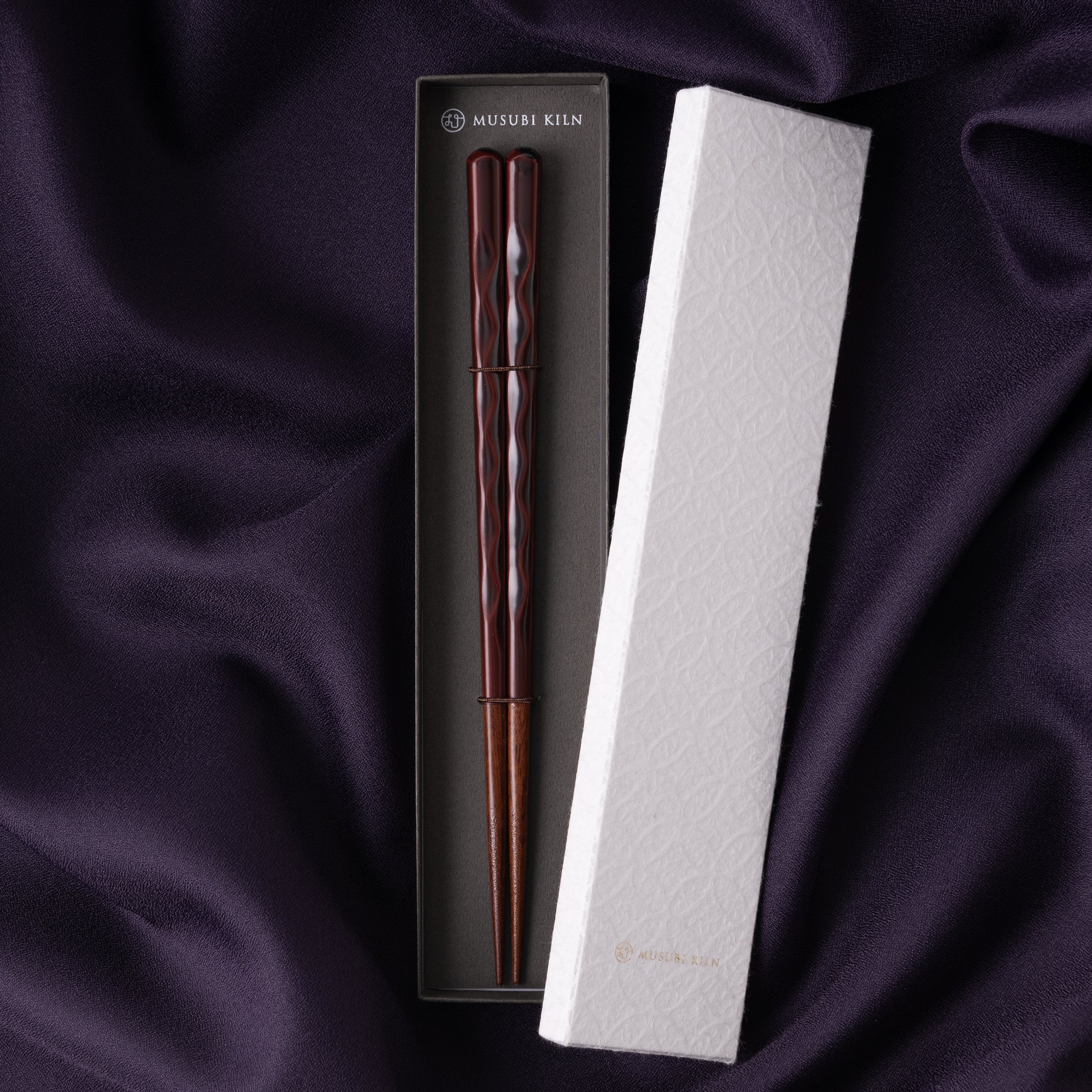 Carved Glossy Thick Chopsticks