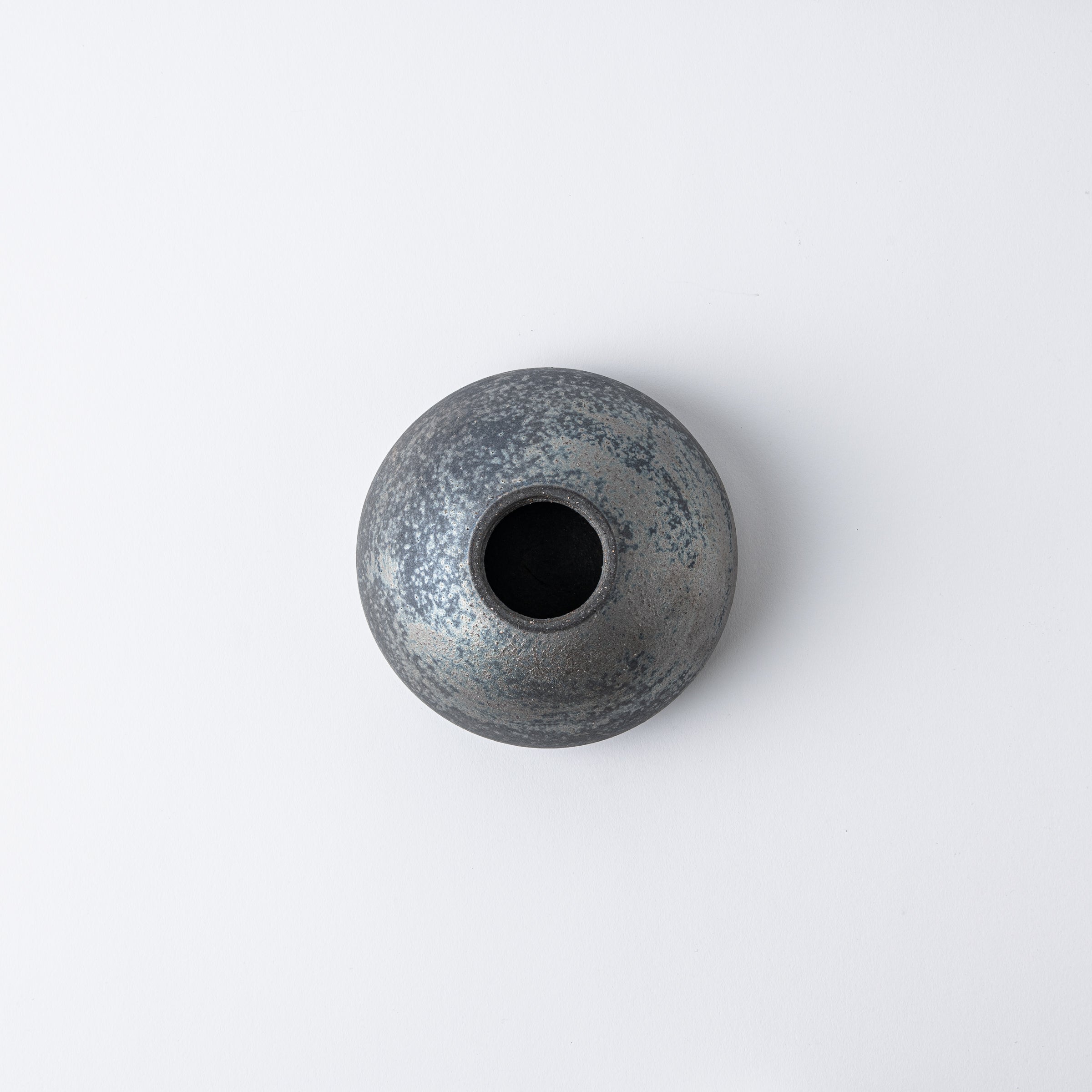 Hoher Beistellteller aus Schiefer, 15 cm