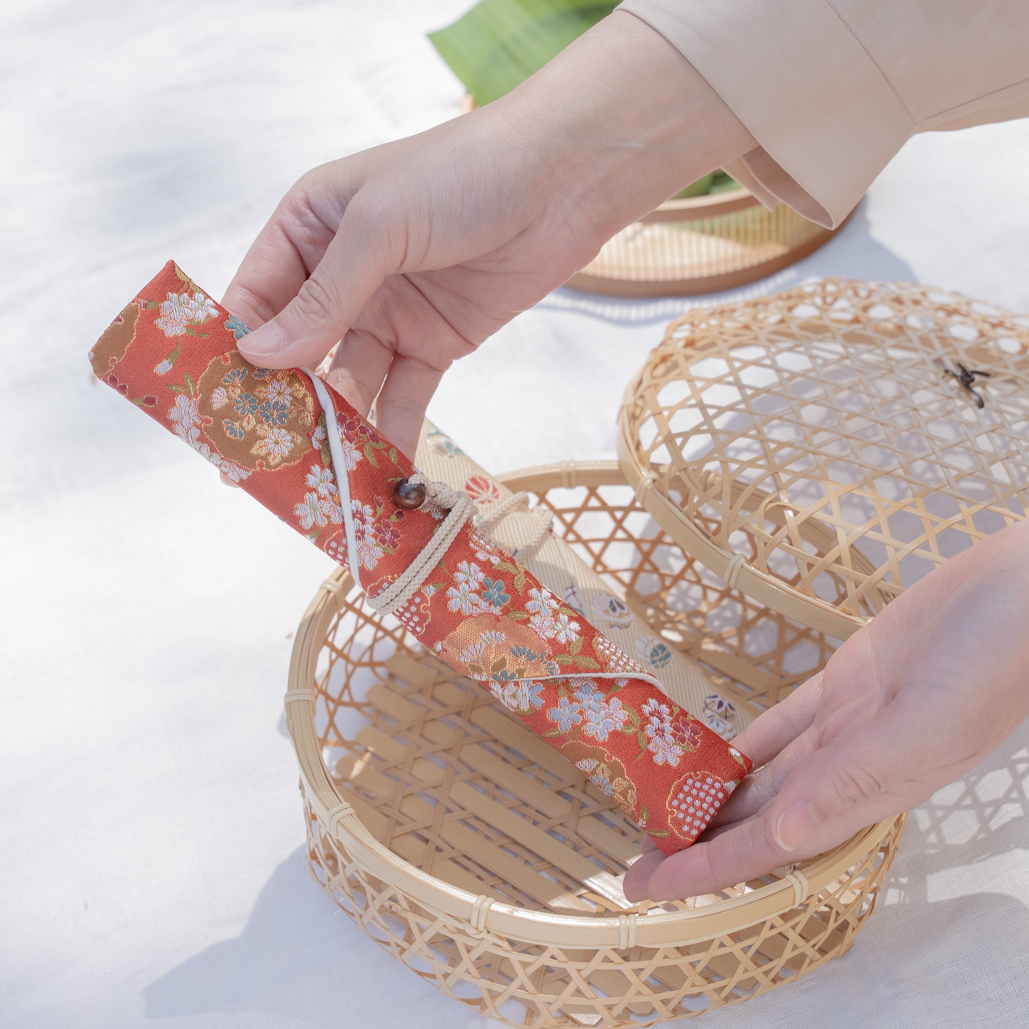 Spring Flowers Chopsticks Case