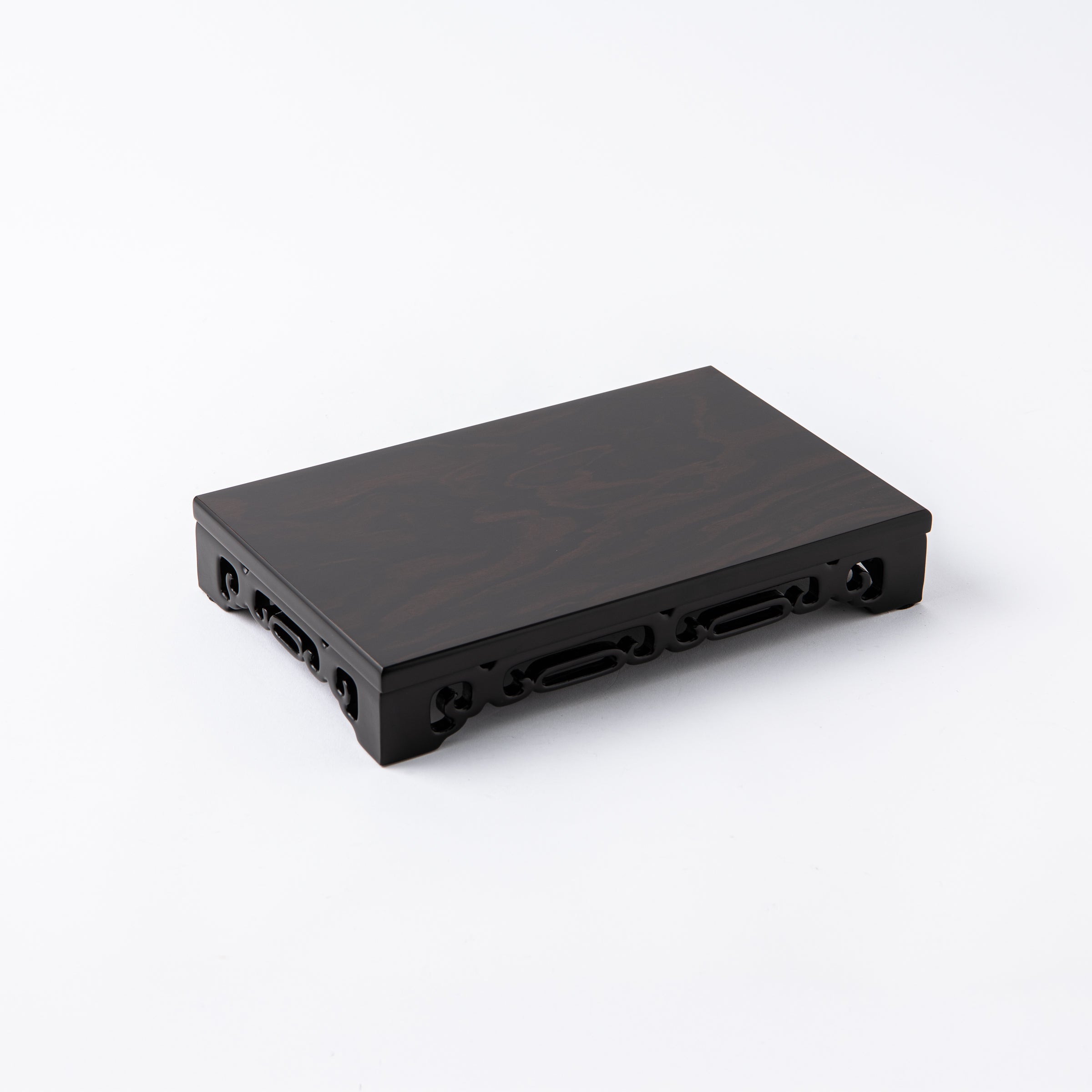 Morikin Aochibu und Shirochibu Hosoge Muster Kabuto Samurai Helm Ornament