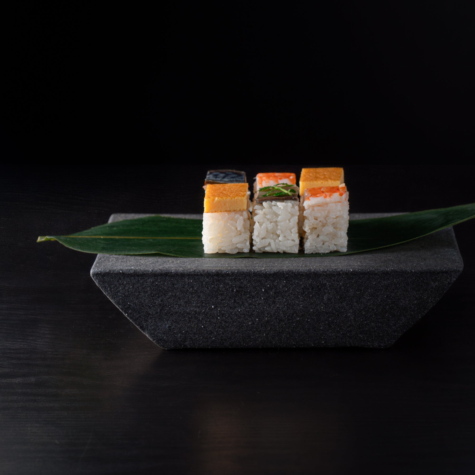 Slate Tall Rectangular Side Plate