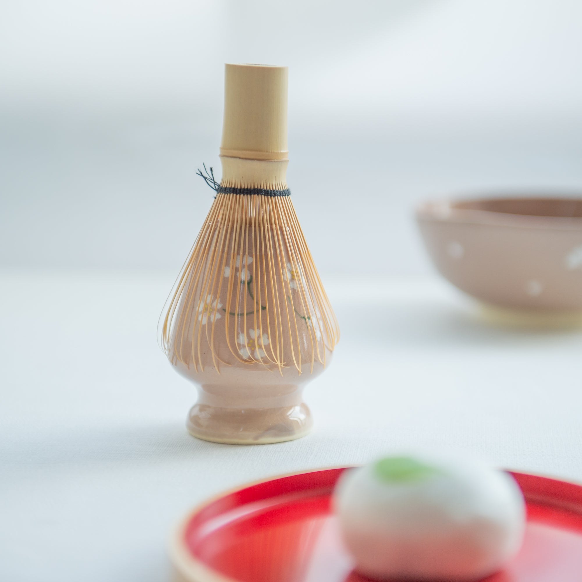 Floating Sakura Matcha Whisk Holder