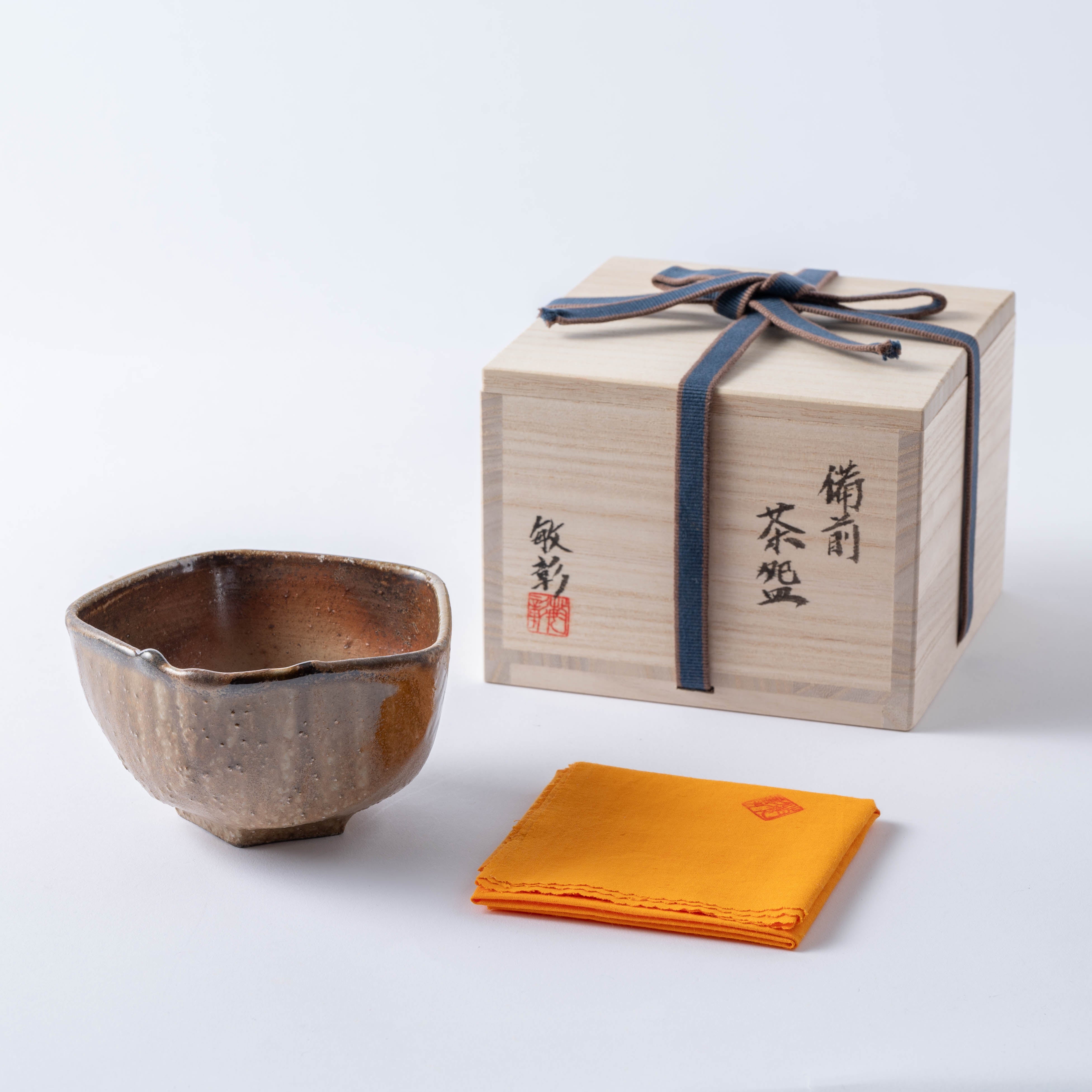 Goma Five-Sided Matcha Bowl