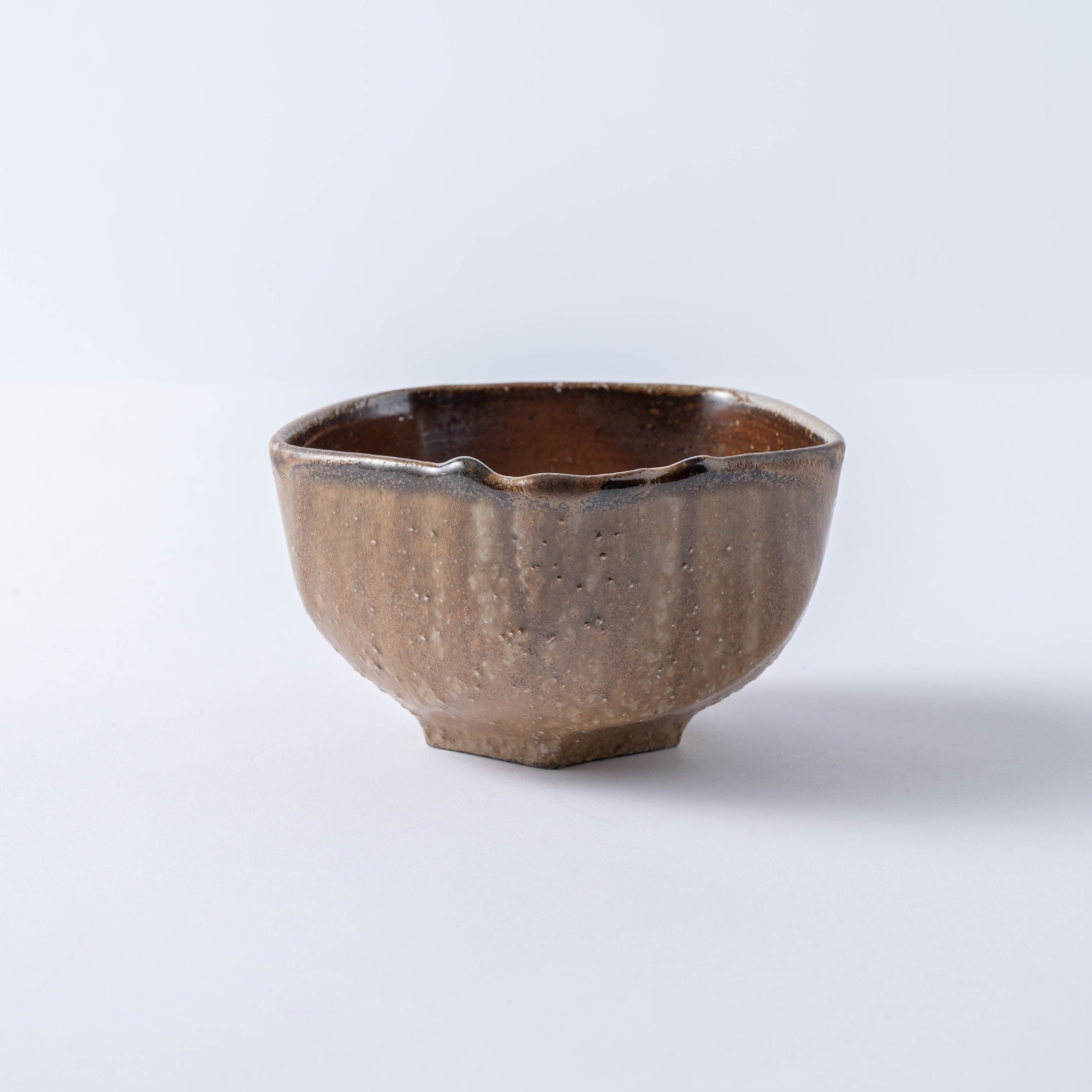 Goma Five-Sided Matcha Bowl