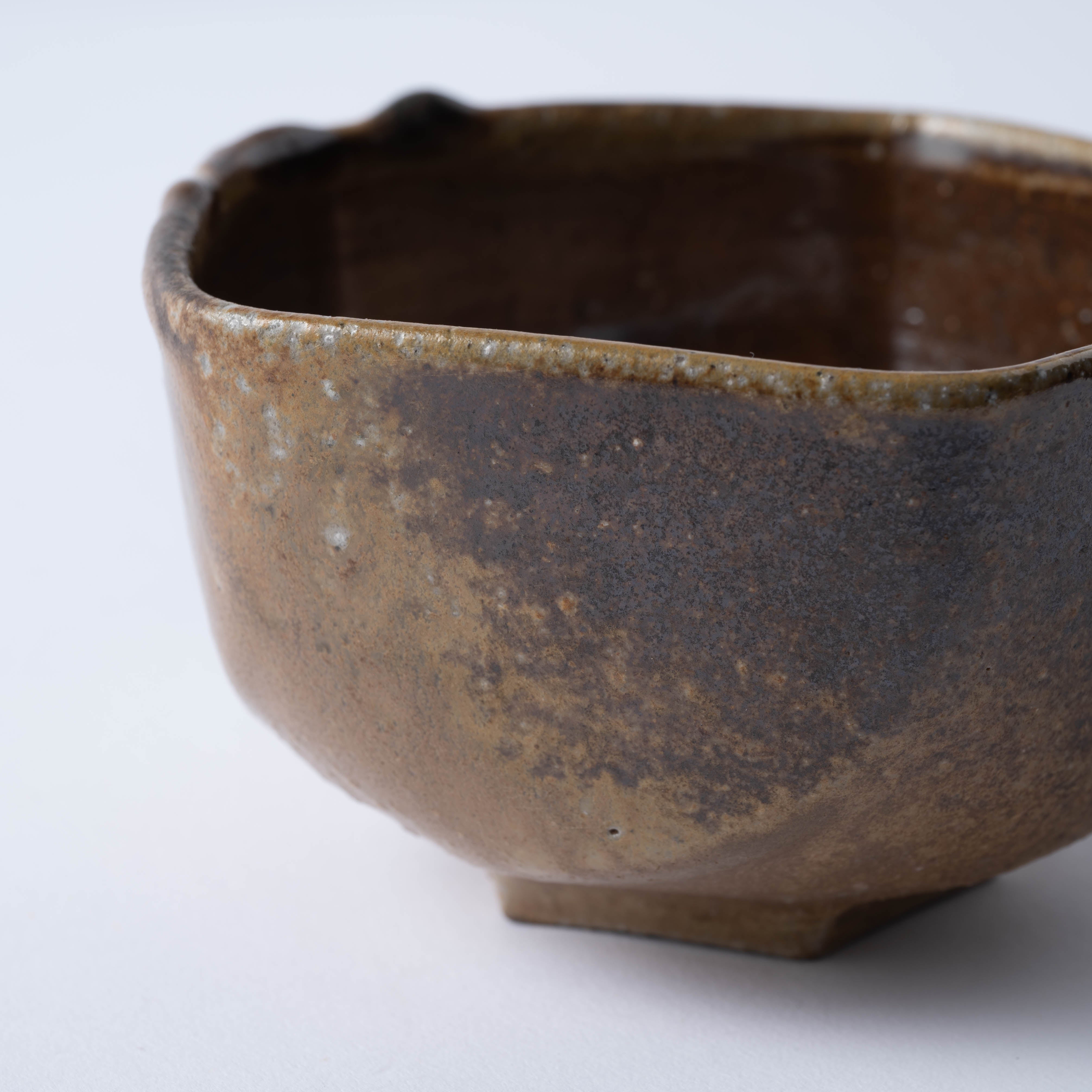 Goma Five-Sided Matcha Bowl