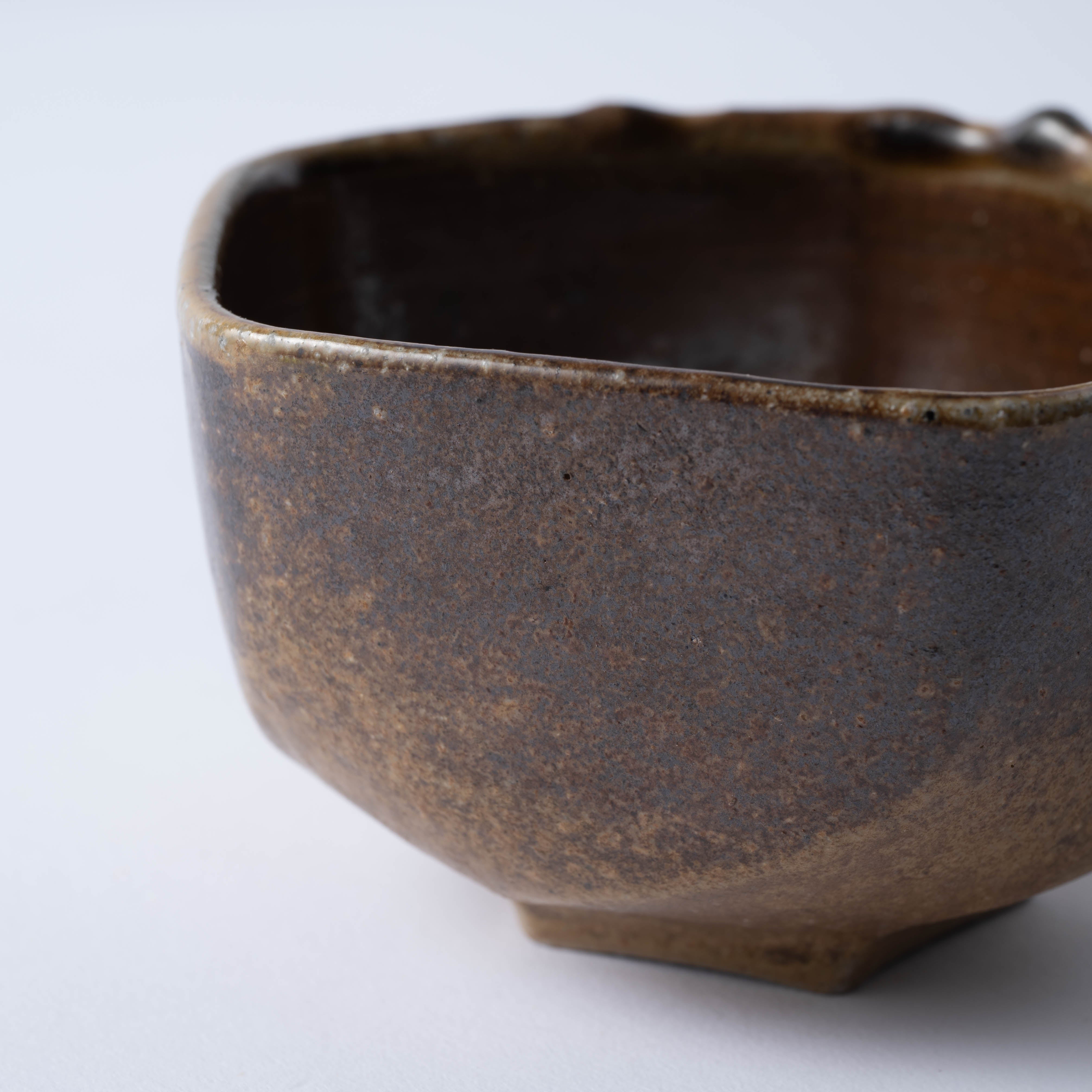 Goma Five-Sided Matcha Bowl